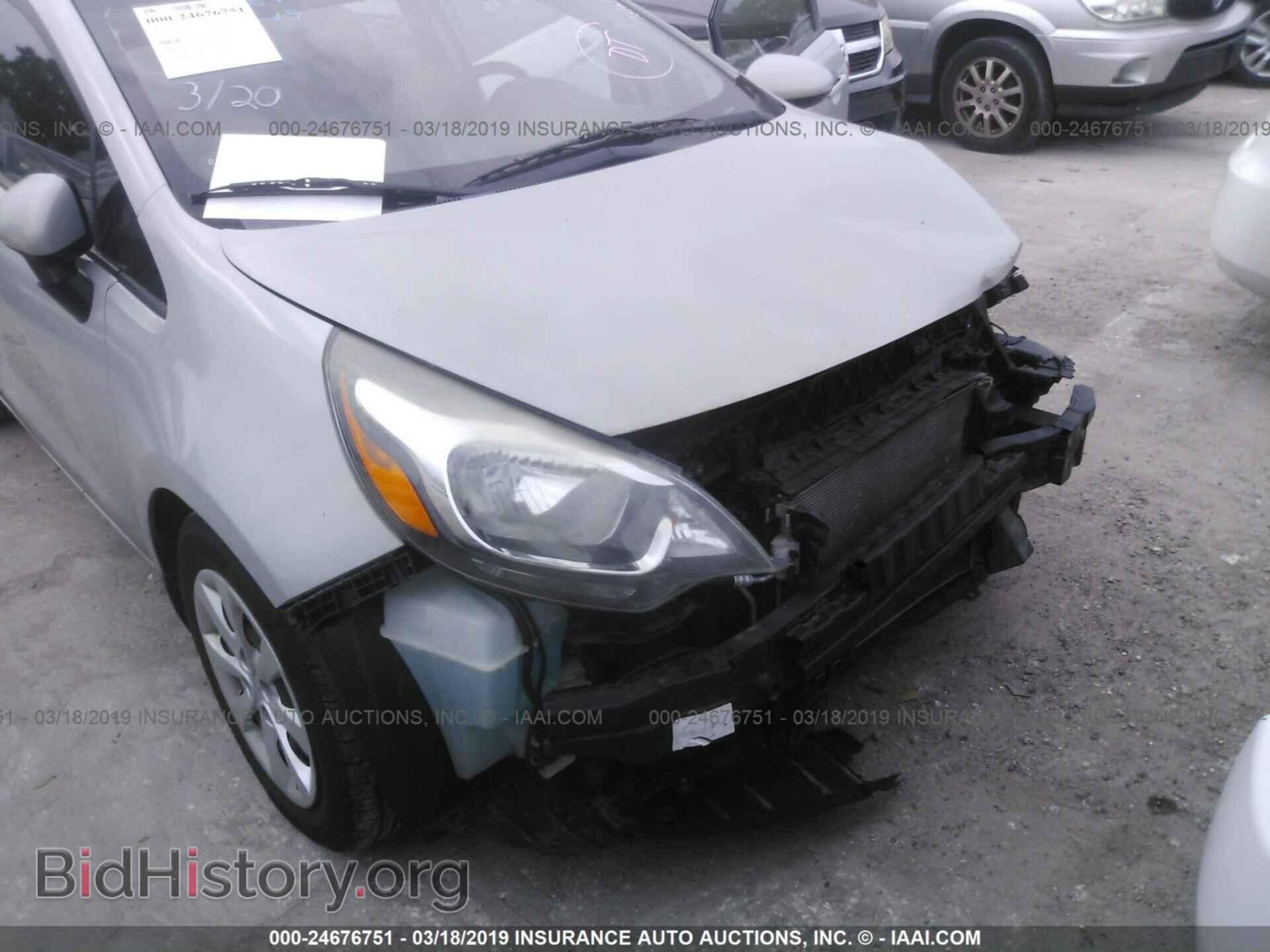 2013 KIA RIO - VIN: KNADN4A39D6132208 - Фото 6