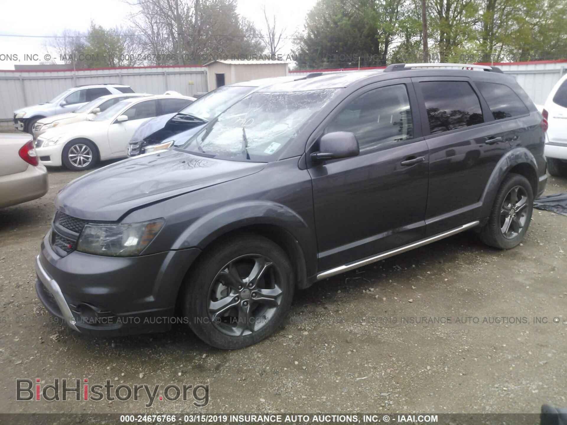2015 DODGE JOURNEY - VIN: 3C4PDCGBXFT542939 - Фото 2