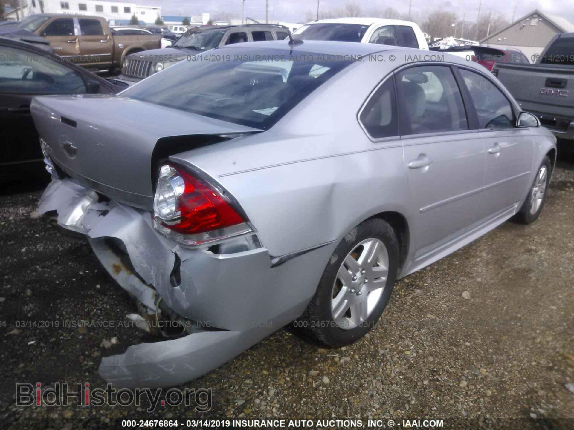 2011 CHEVROLET IMPALA - VIN: 2G1WB5EK7B1257023 - Фото 4
