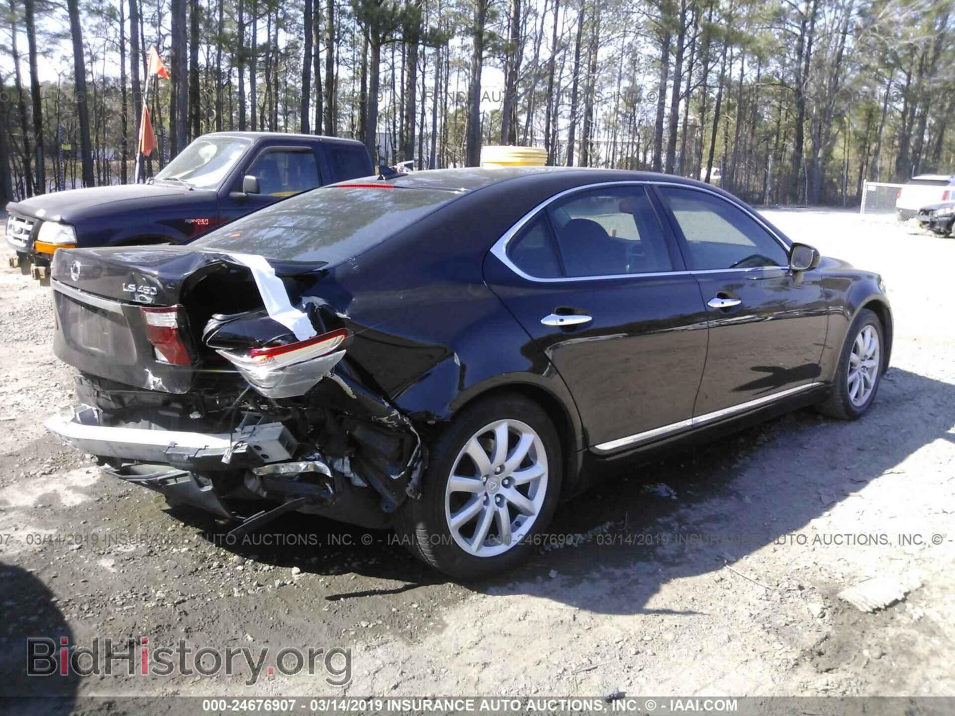 2007 LEXUS LS - VIN: JTHBL46F875033178 - Фото 4
