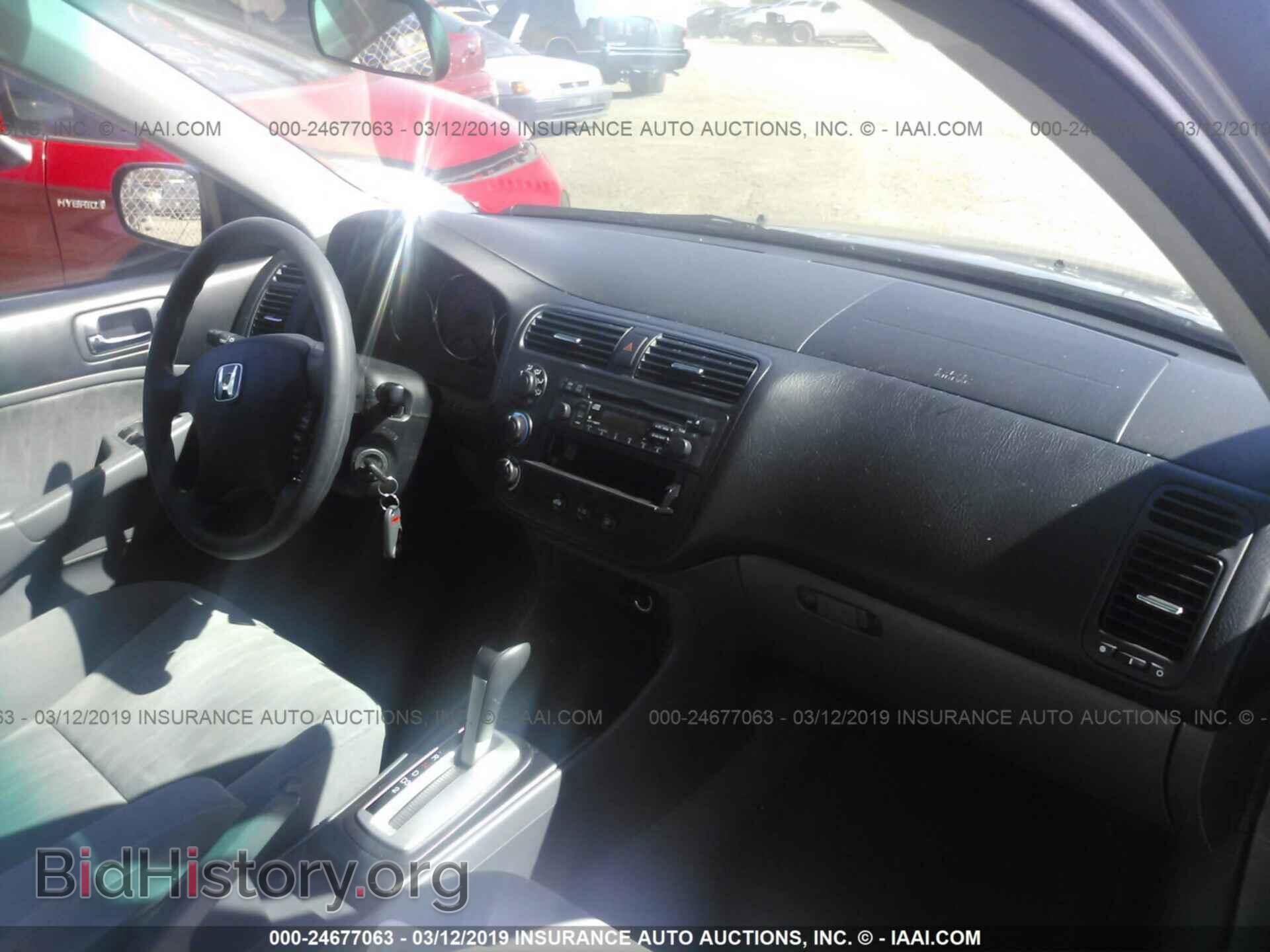 2005 HONDA CIVIC - VIN: 2HGES16565H560621 - Фото 5