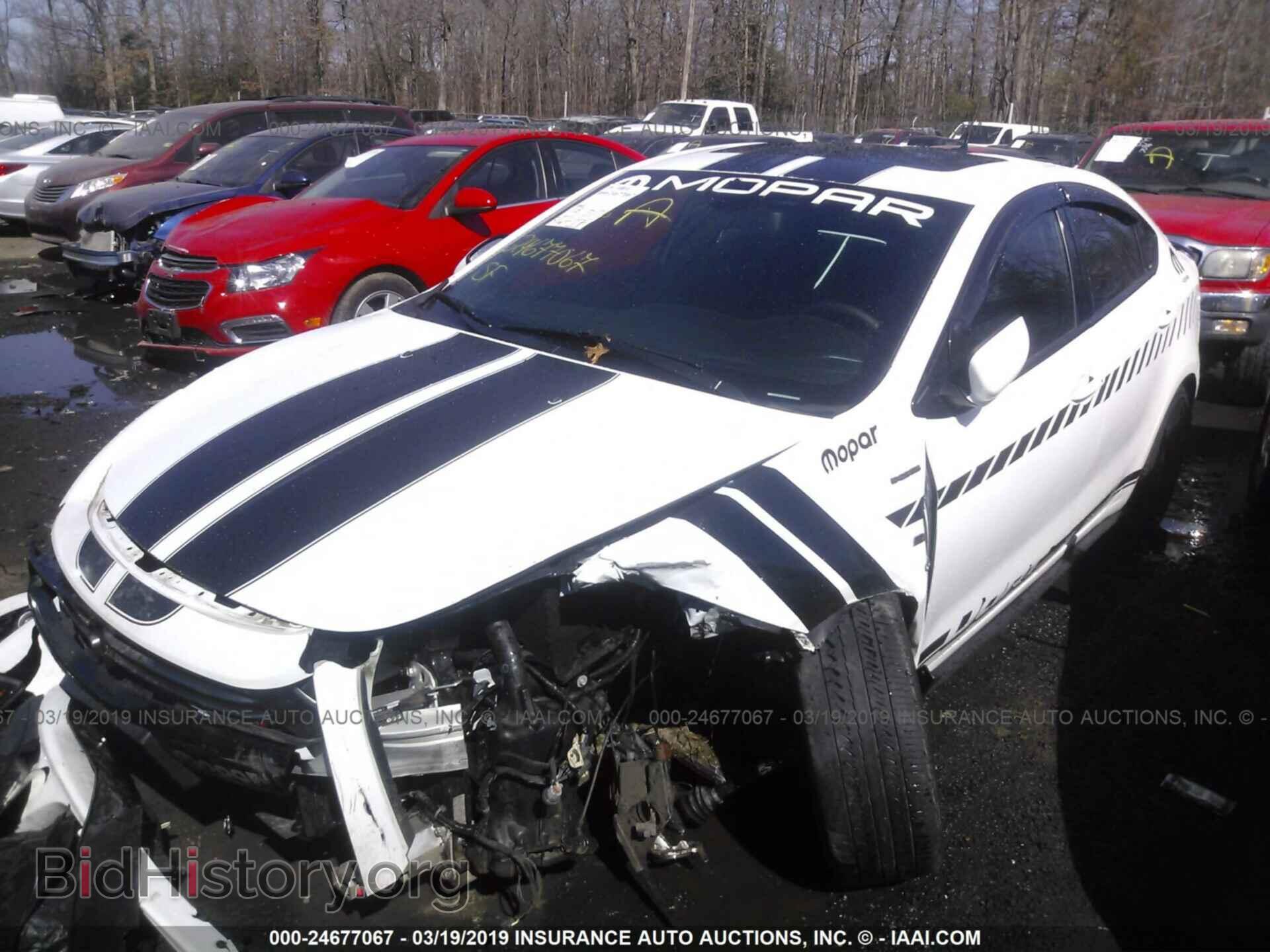 2014 DODGE DART - VIN: 1C3CDFEB7ED742222 - Фото 2