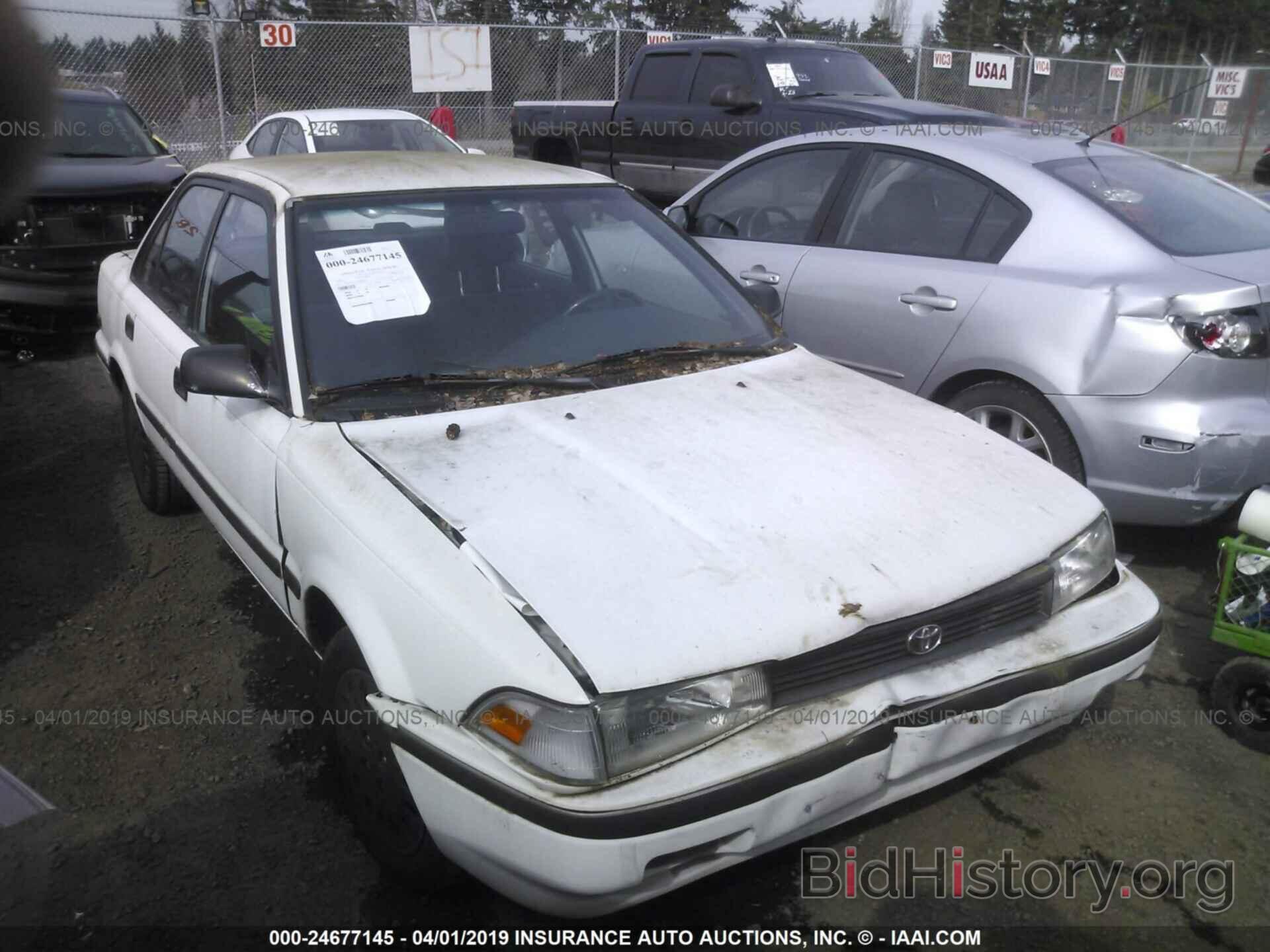 Photo JT2AE94A4N0309824 - TOYOTA COROLLA 1992