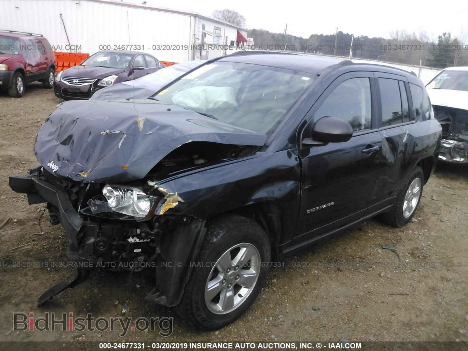 2014 JEEP COMPASS - VIN: 1C4NJCBA0ED865478 - Photo 2