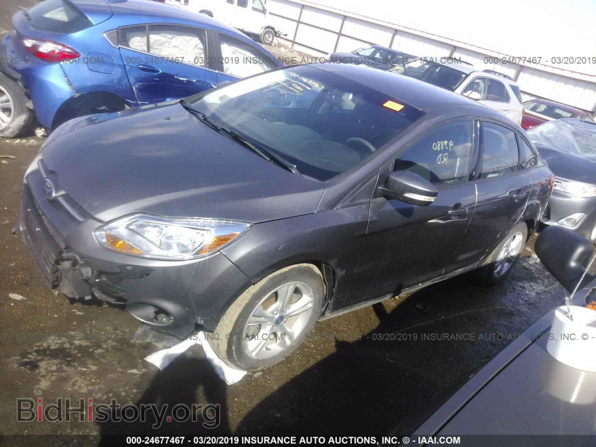2014 FORD FOCUS - VIN: 1FADP3F24EL323129 - Фото 2