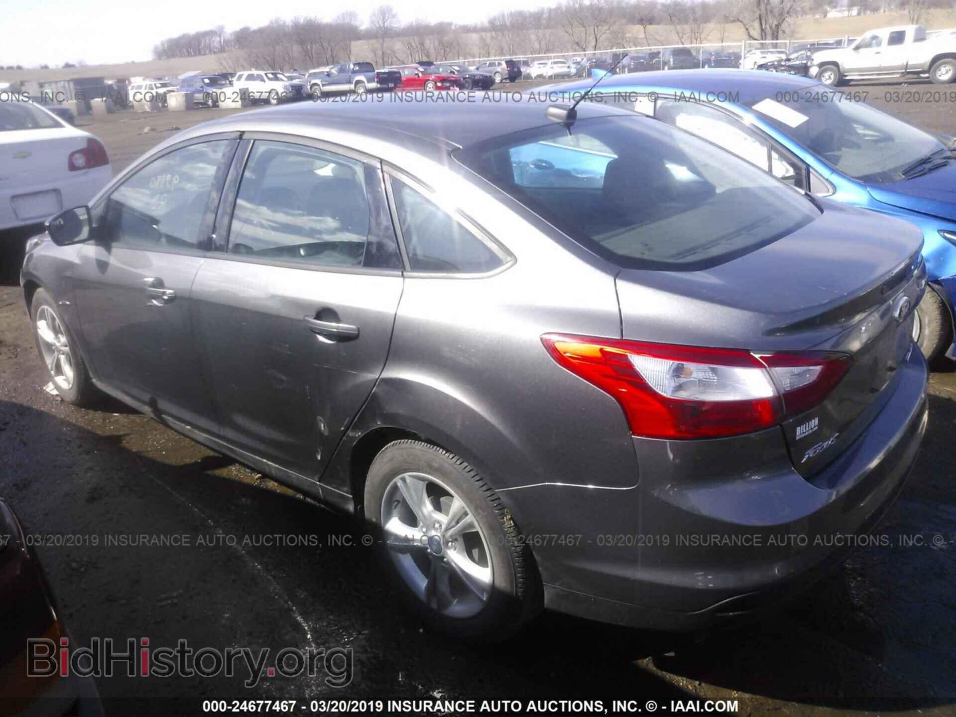 2014 FORD FOCUS - VIN: 1FADP3F24EL323129 - Фото 3