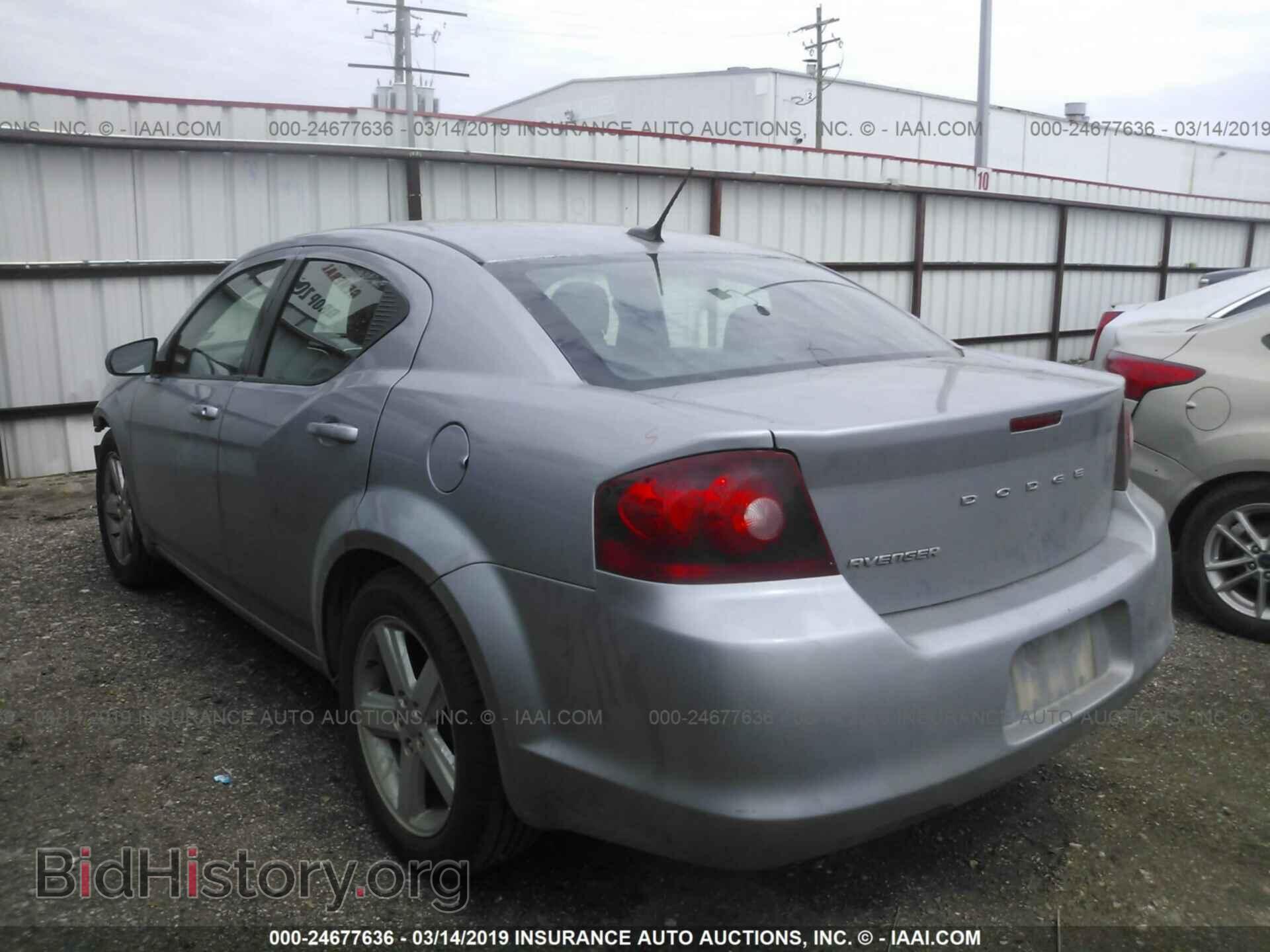 2013 DODGE AVENGER - VIN: 1C3CDZABXDN624987 - Фото 3