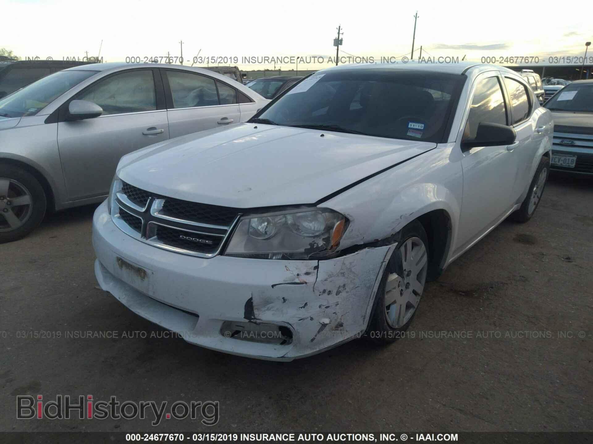 2012 DODGE AVENGER - VIN: 1C3CDZAB1CN111027 - Фото 2