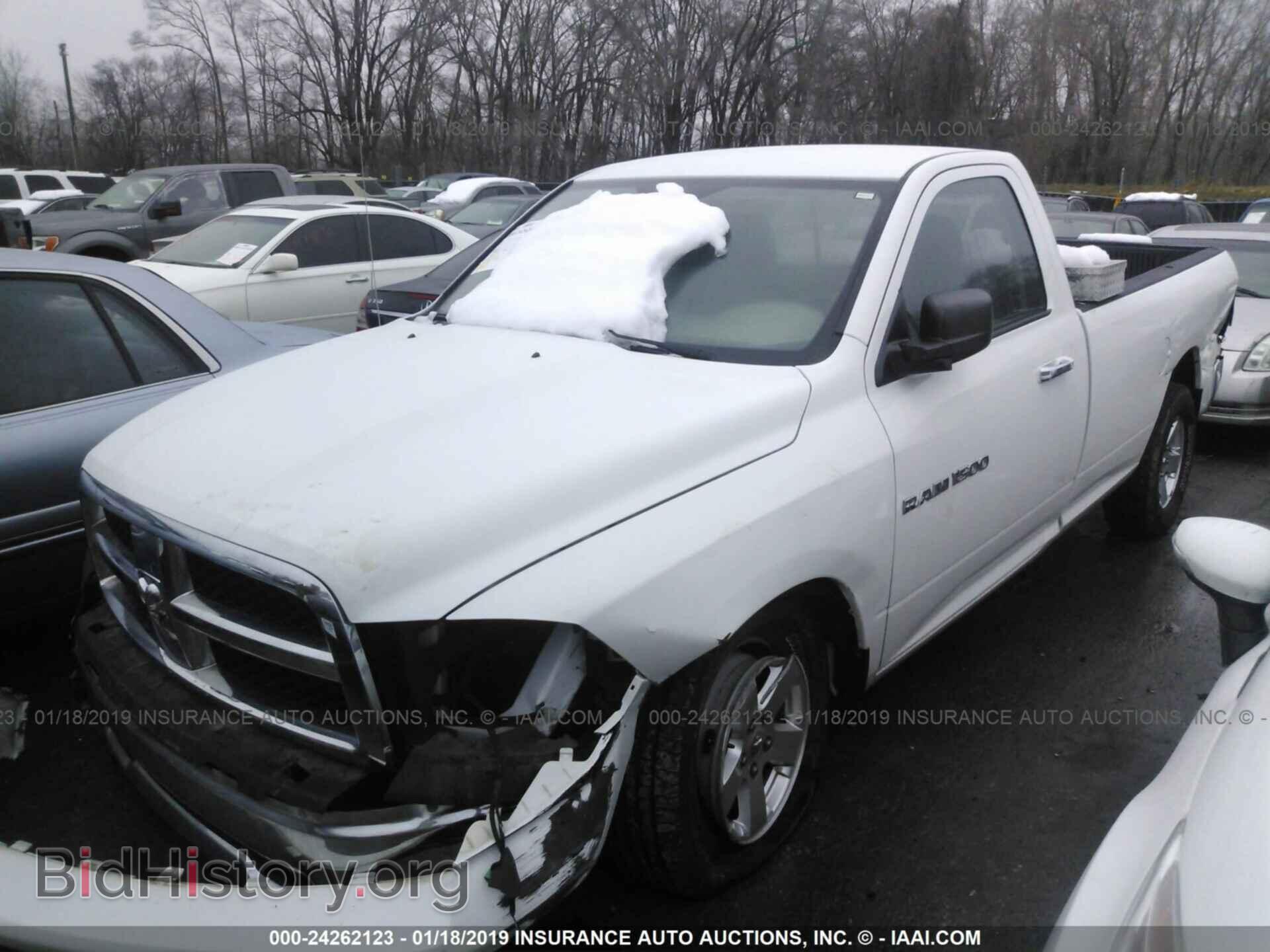 2012 DODGE RAM 1500 - VIN: 3C6JD6EP5CG119185 - Фото 2