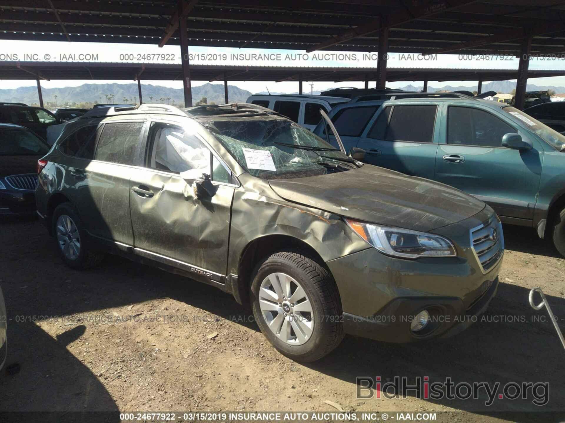 Photo 4S4BSAEC6G3249810 - SUBARU OUTBACK 2016