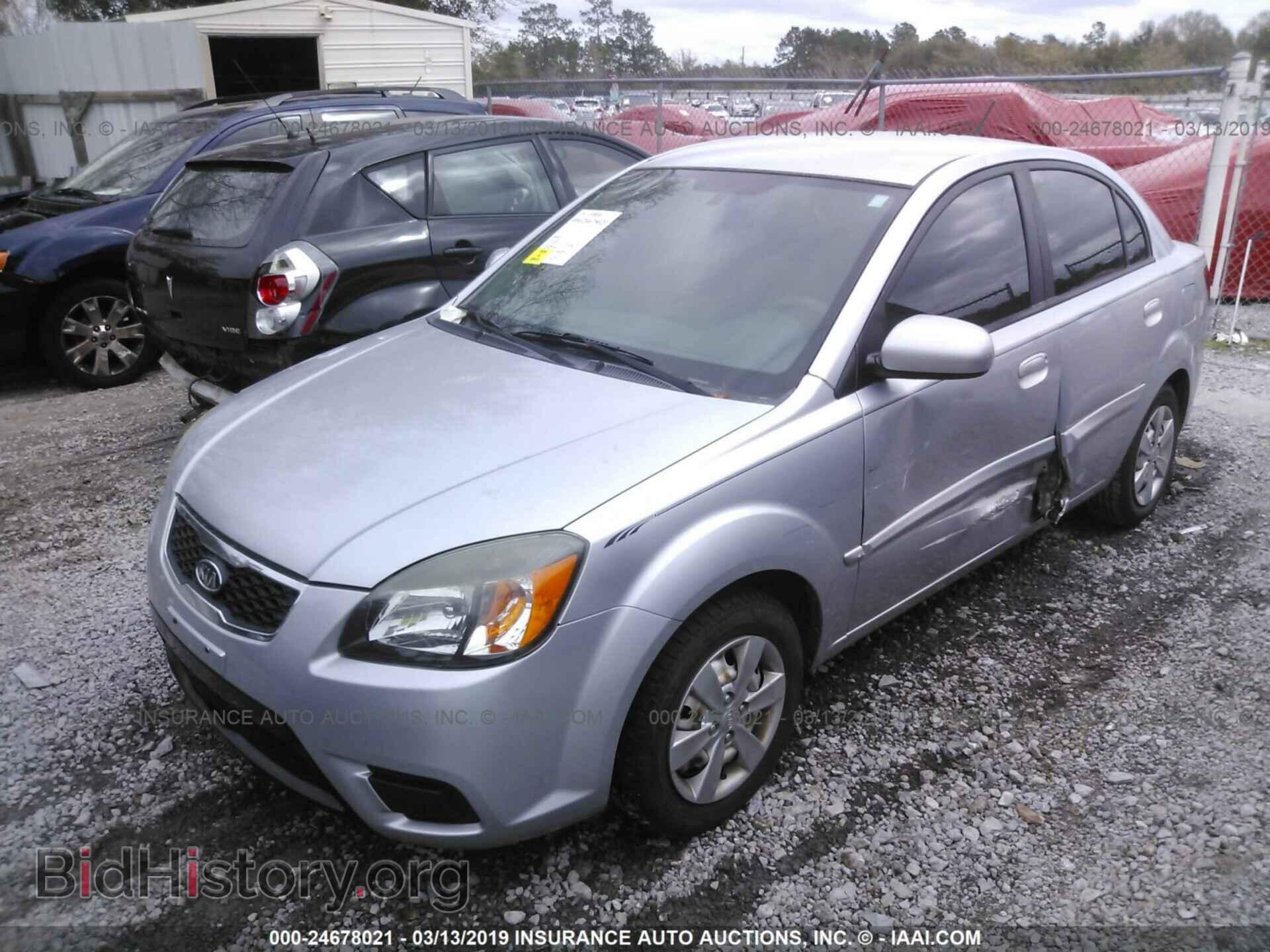 2010 KIA RIO - VIN: KNADH4A33A6663388 - Фото 2