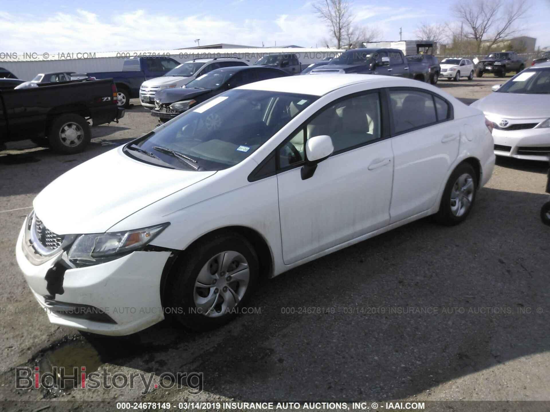 2013 HONDA CIVIC - VIN: 19XFB2F56DE064401 - Фото 2