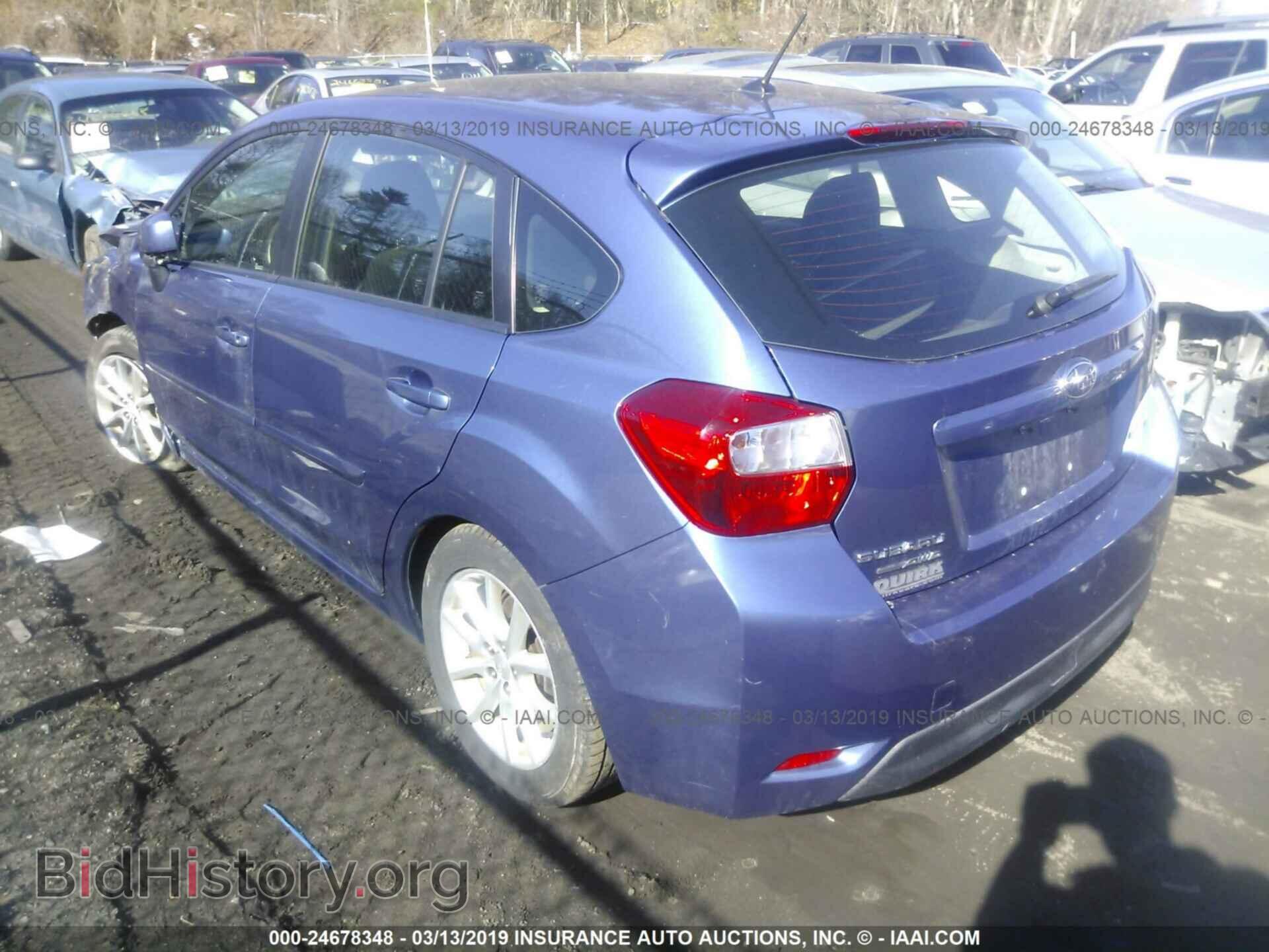2014 SUBARU IMPREZA - VIN: JF1GPAC67EH219021 - Фото 3