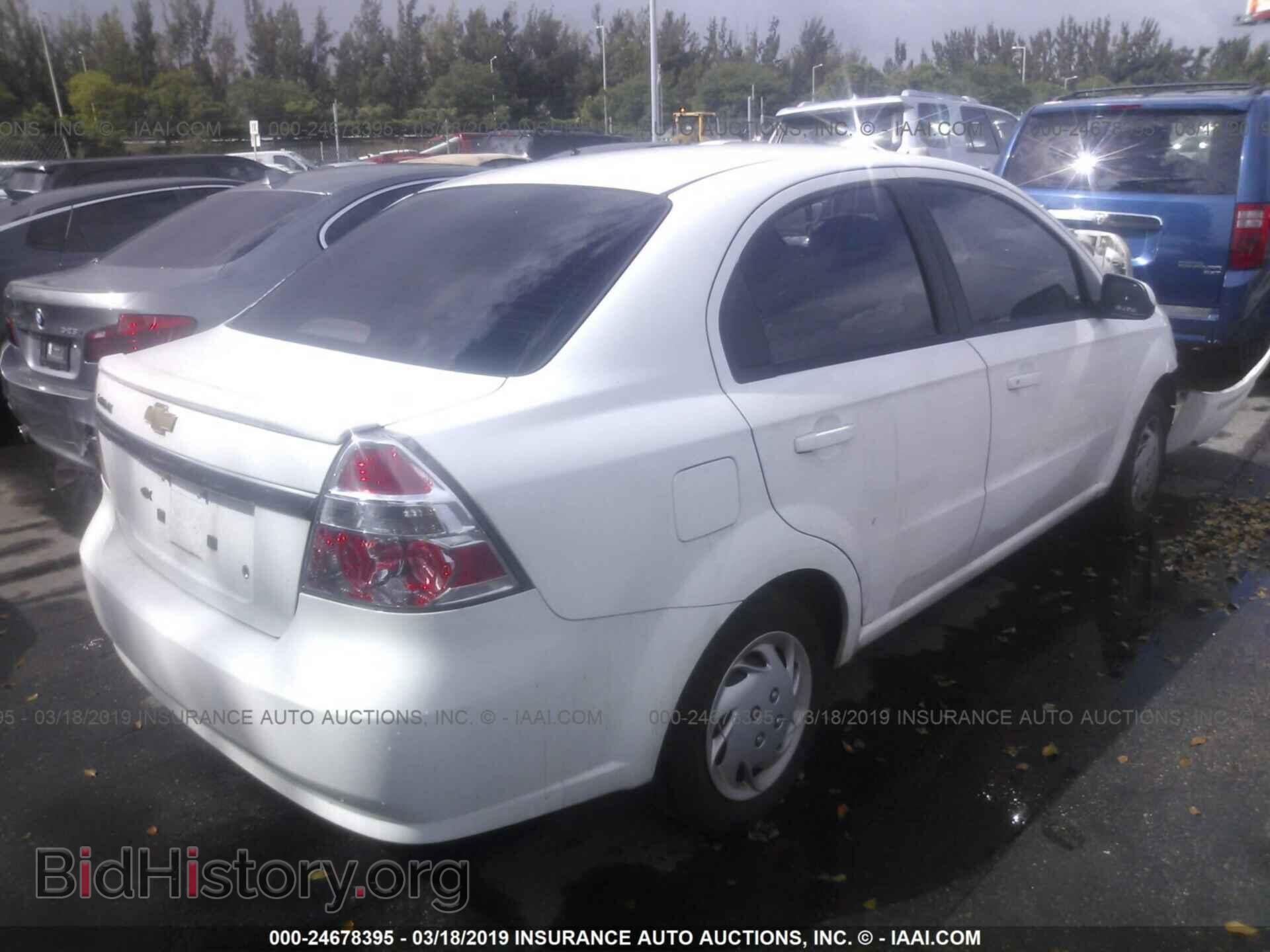 2011 CHEVROLET AVEO - VIN: KL1TD5DE3BB257303 - Фото 4
