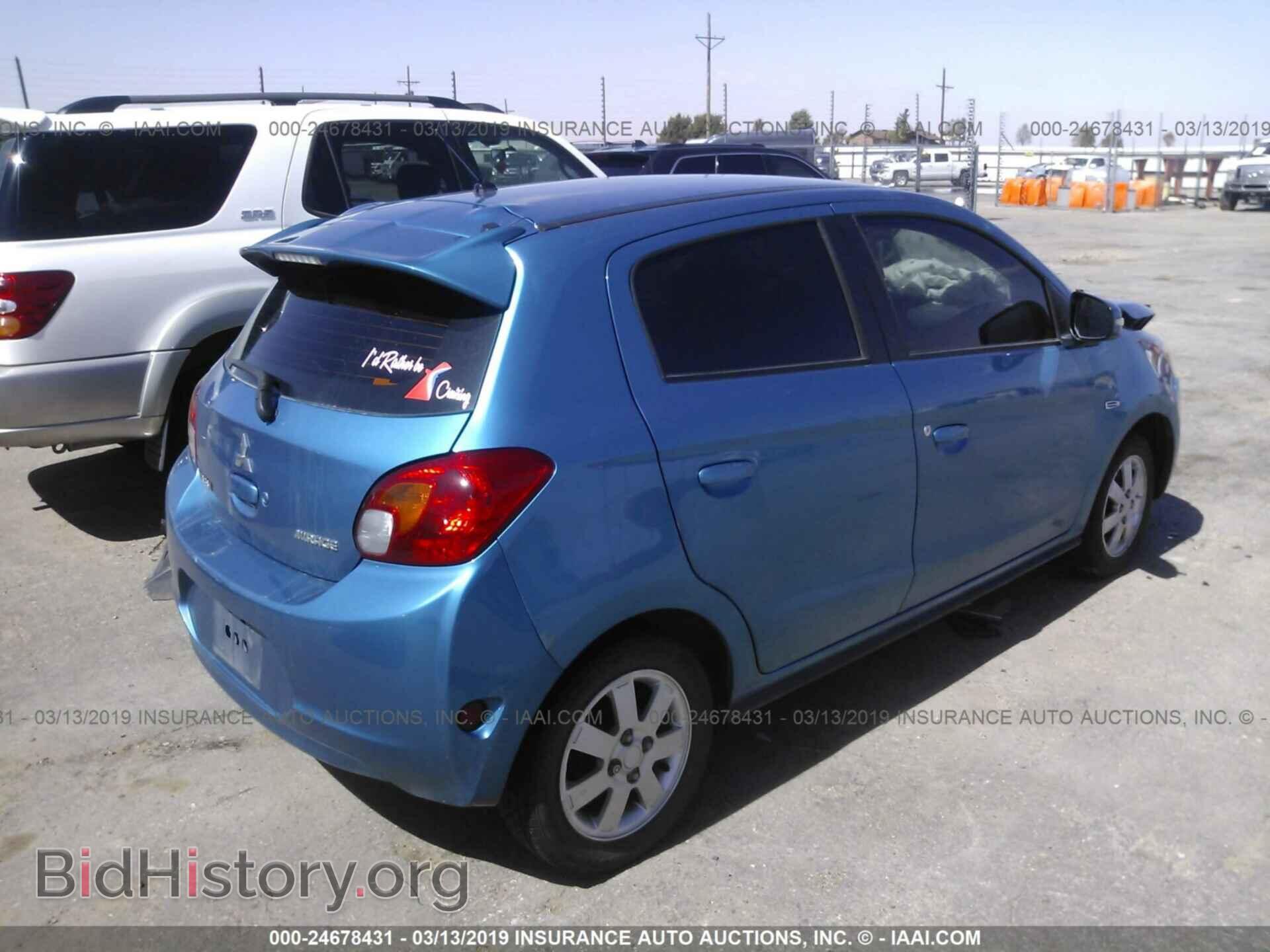 2015 MITSUBISHI MIRAGE - VIN: ML32A4HJ1FH047304 - Фото 4