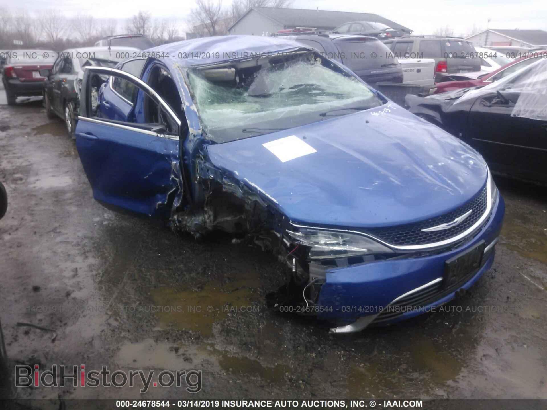 Photo 1C3CCCABXFN603527 - CHRYSLER 200 2015