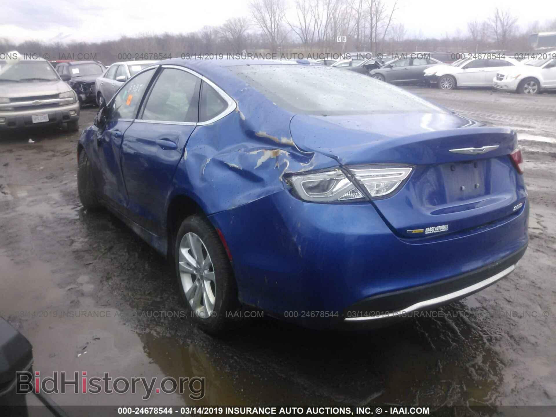 2015 CHRYSLER 200 - VIN: 1C3CCCABXFN603527 - Photo 3