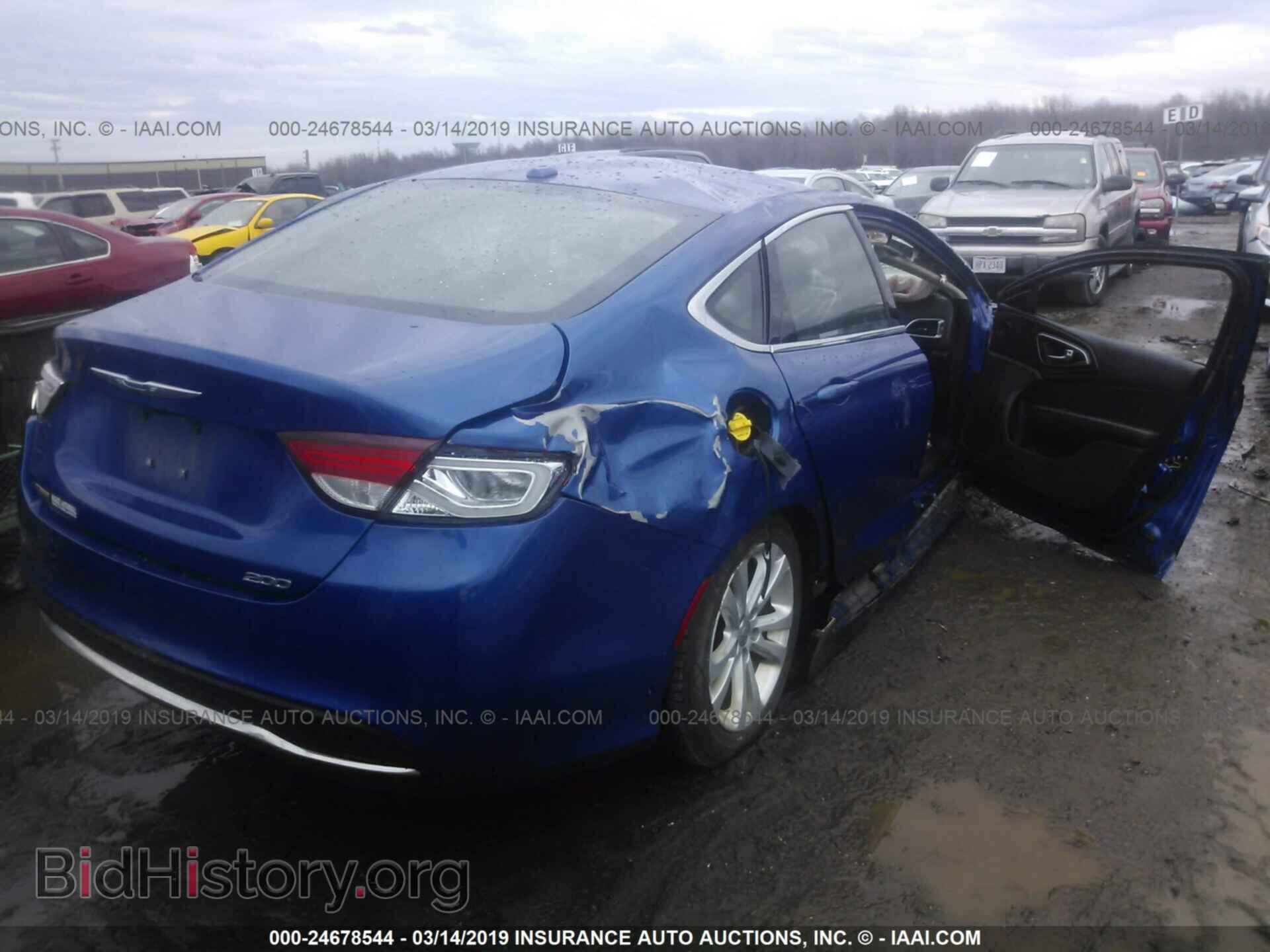 2015 CHRYSLER 200 - VIN: 1C3CCCABXFN603527 - Photo 4