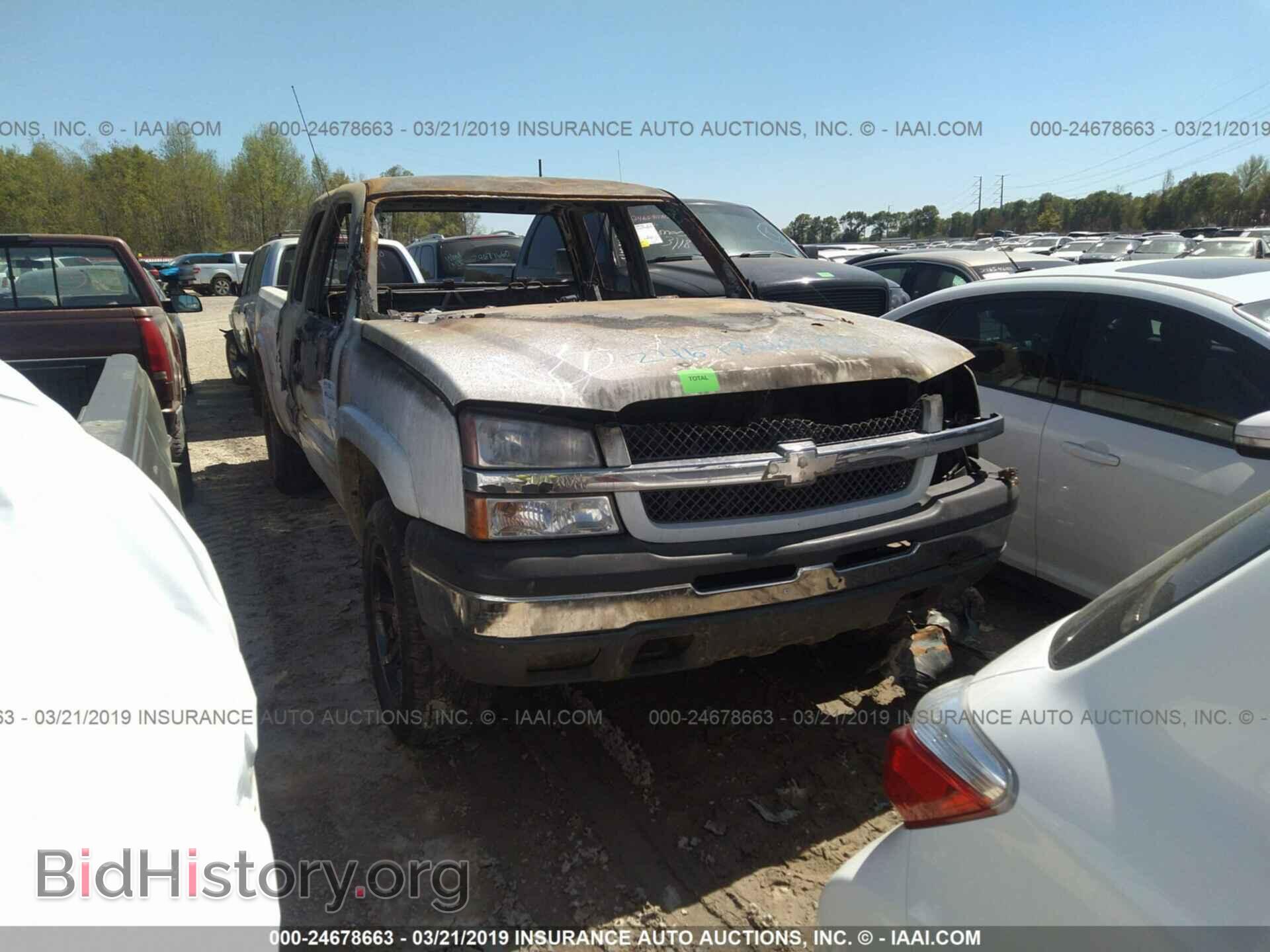 Фотография 1GCEK19B75E297496 - CHEVROLET SILVERADO 2005