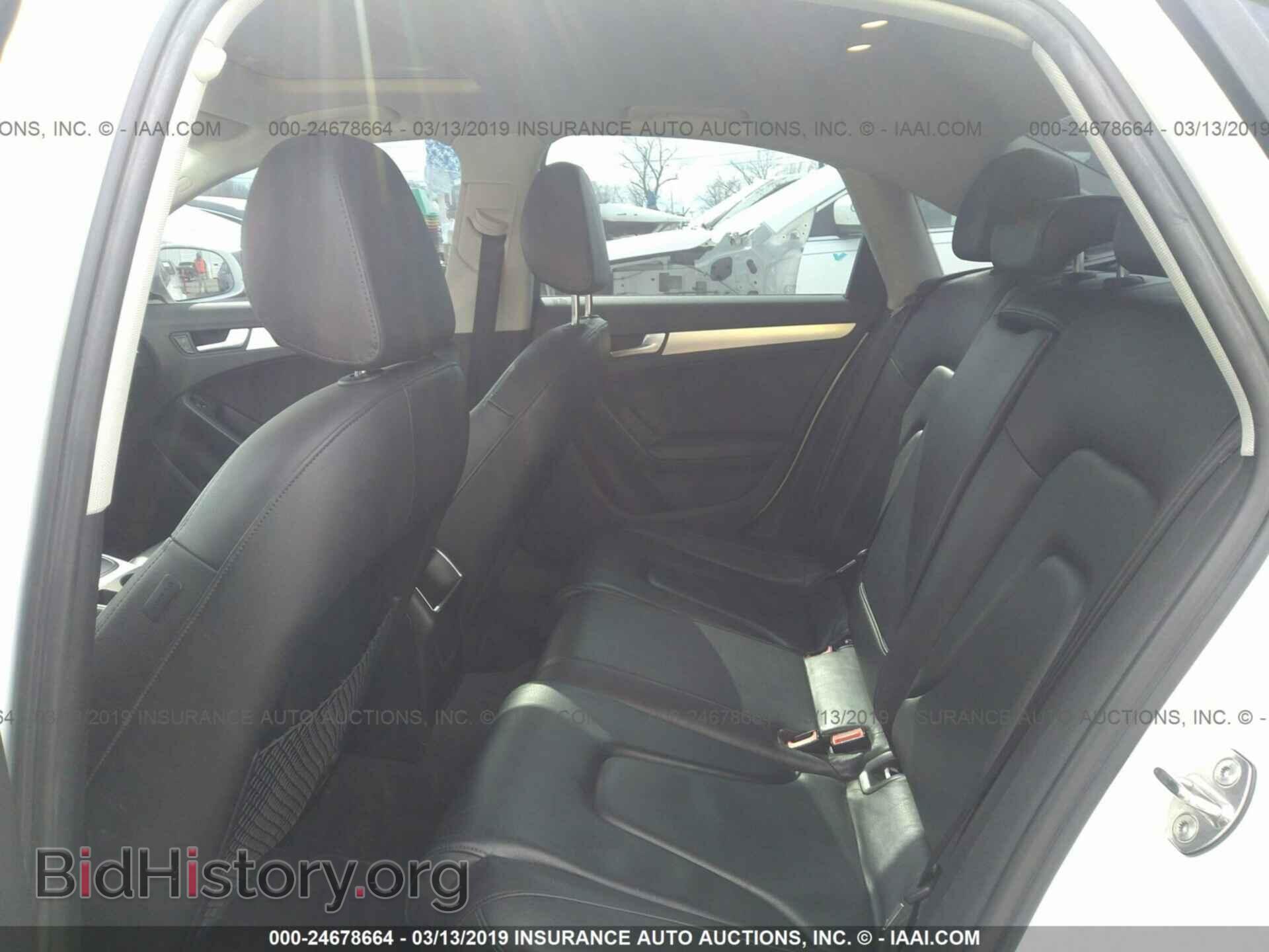2011 AUDI A4 - VIN: WAUAFAFL1BN011134 - Фото 8