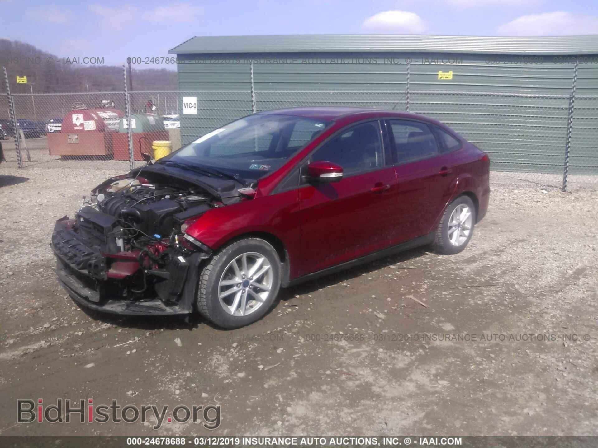 2015 FORD FOCUS - VIN: 1FADP3F20FL217052 - Фото 2