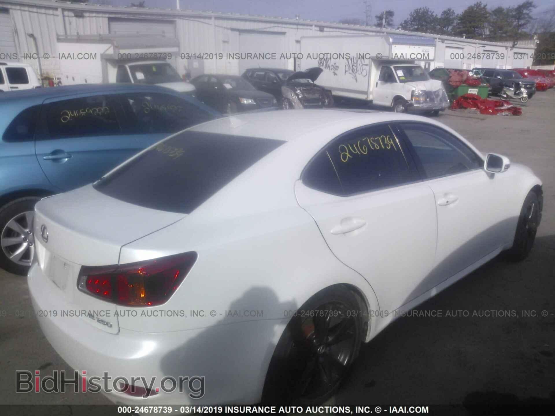 2009 LEXUS IS - VIN: JTHBK262095089106 - Фото 4