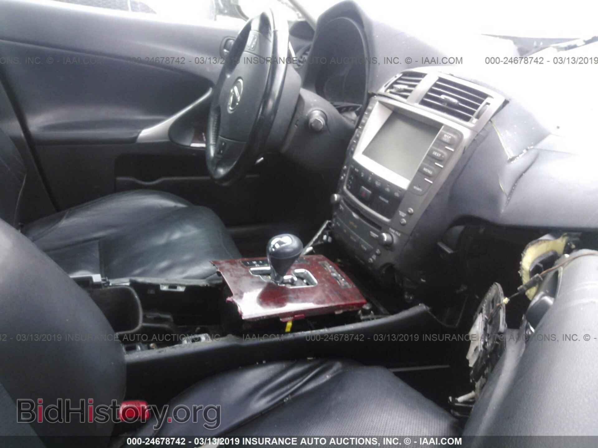 2008 LEXUS IS - VIN: JTHCK262382020169 - Фото 5