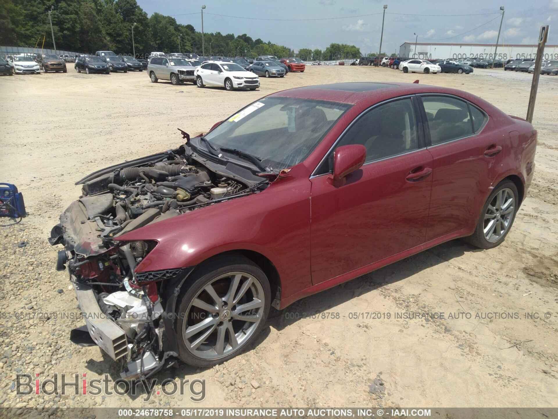 2008 LEXUS IS - VIN: JTHBK262682058684 - Фото 2