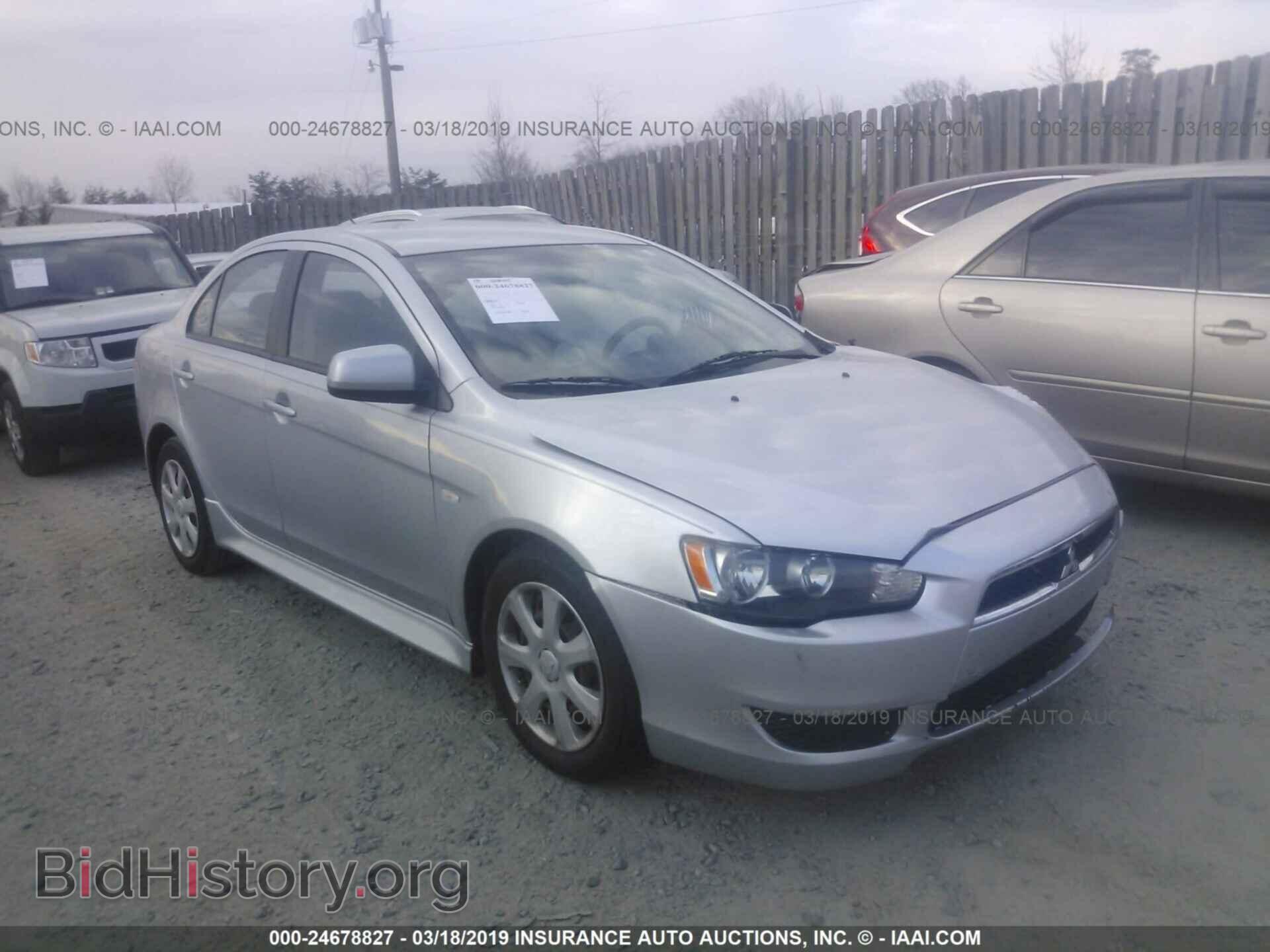 Photo JA32U2FU5DU005548 - MITSUBISHI LANCER 2013