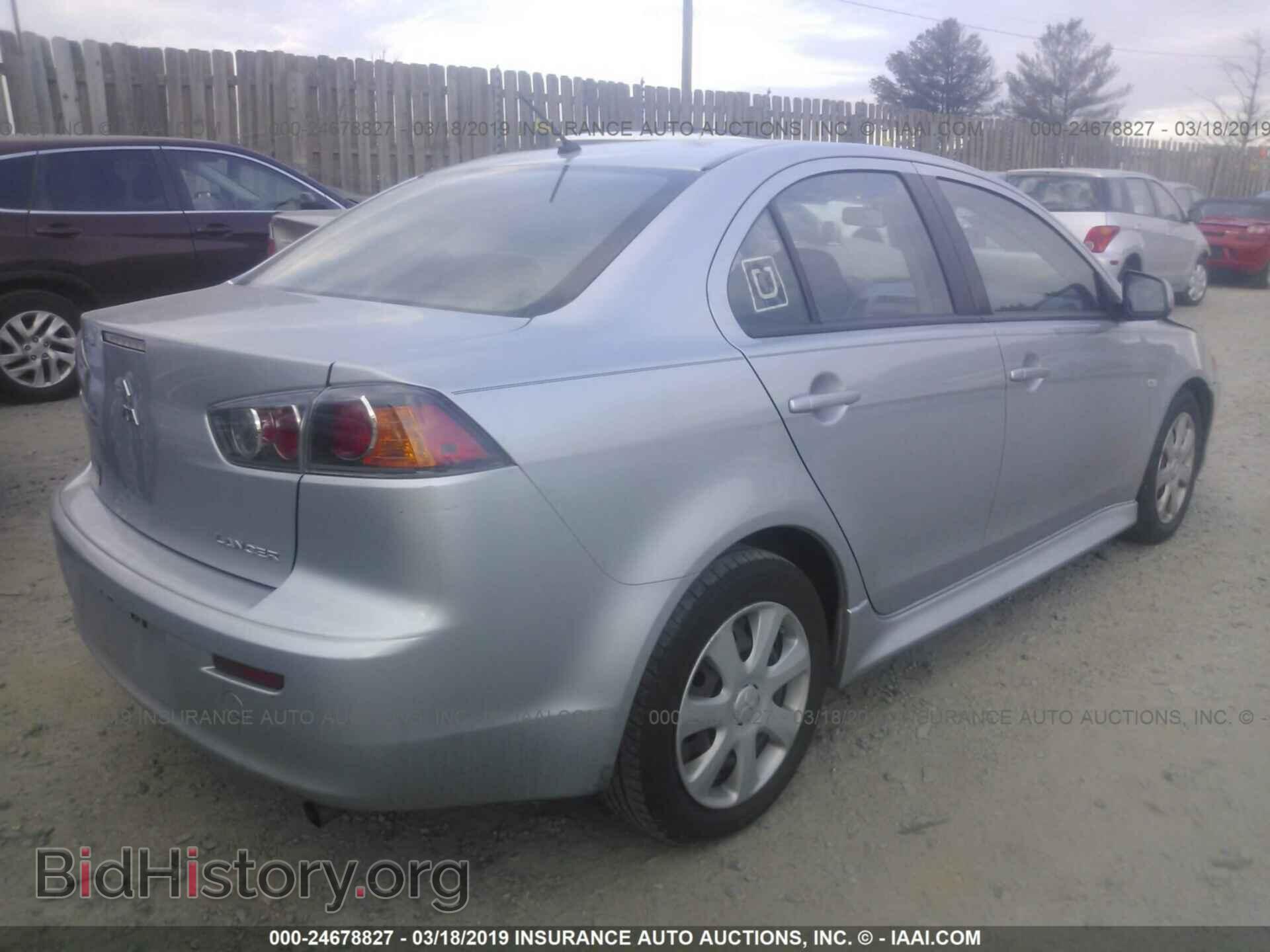 2013 MITSUBISHI LANCER - VIN: JA32U2FU5DU005548 - Фото 4