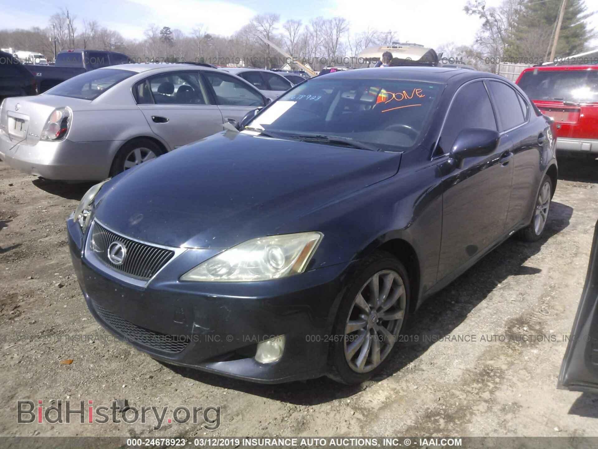 2008 LEXUS IS - VIN: JTHCK262282022611 - Фото 2