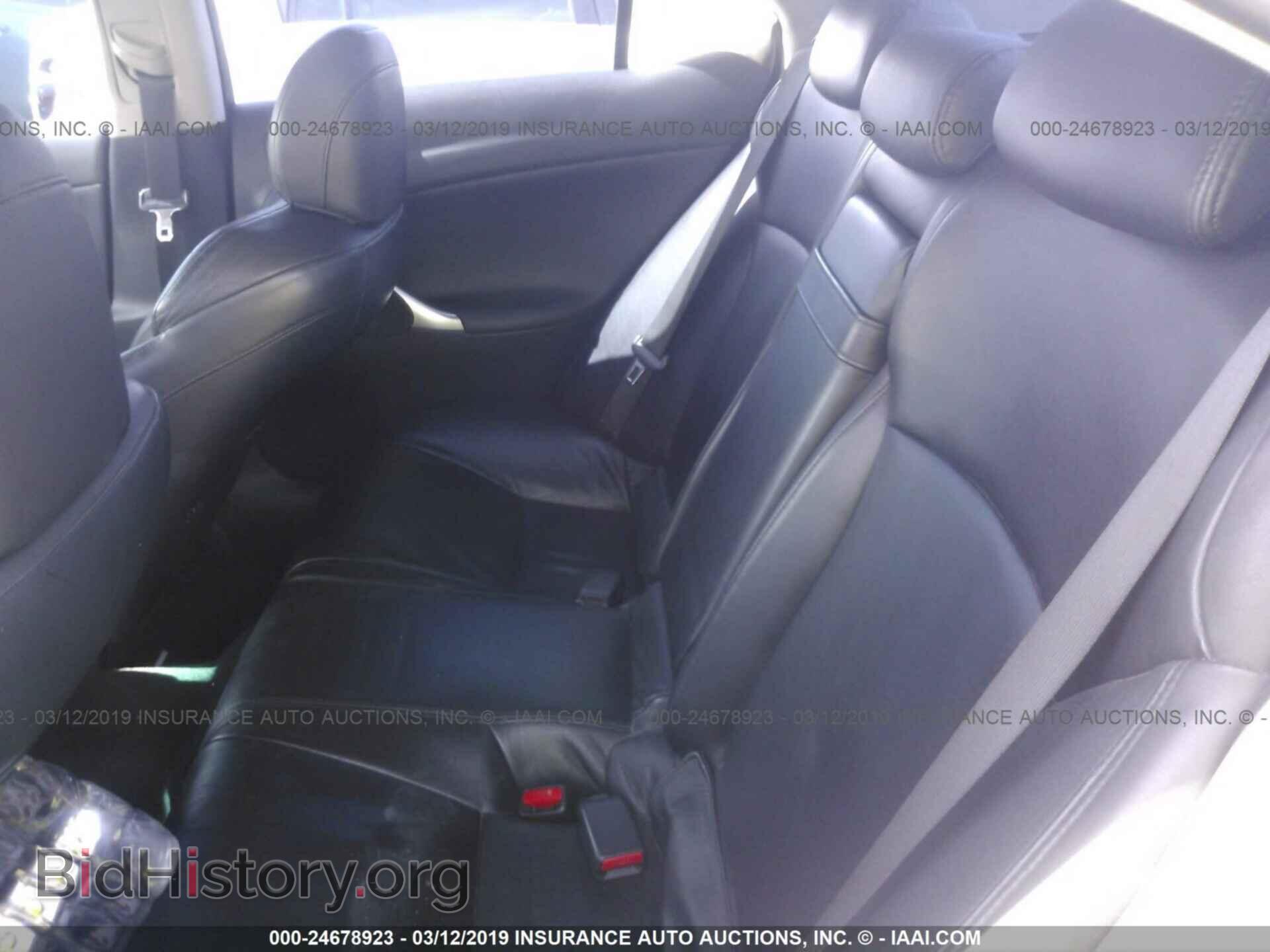 2008 LEXUS IS - VIN: JTHCK262282022611 - Фото 8