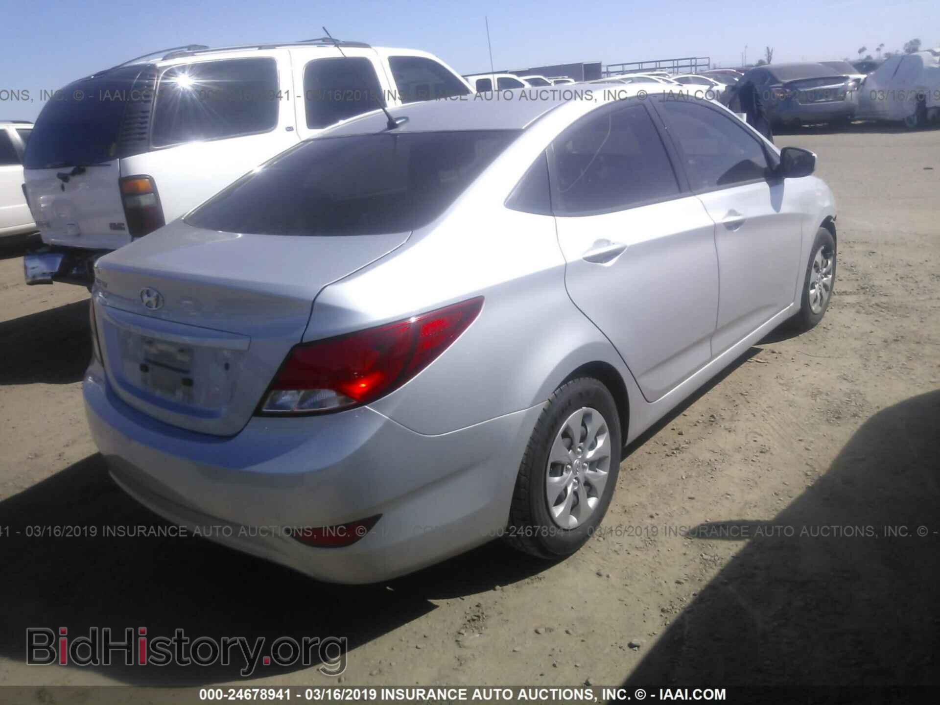 2016 HYUNDAI ACCENT - VIN: KMHCT4AE4GU018618 - Фото 4