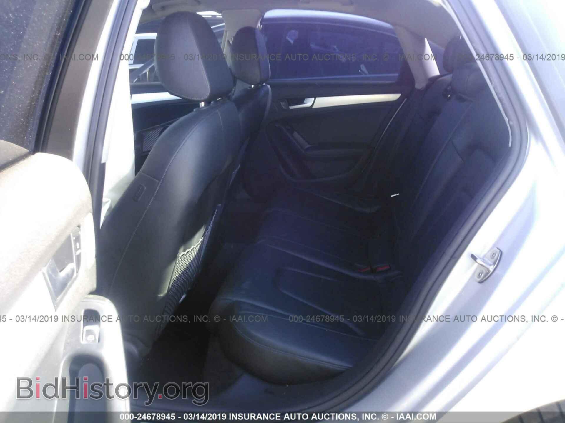 2013 AUDI A4 - VIN: WAUAFAFL3DN022641 - Фото 8