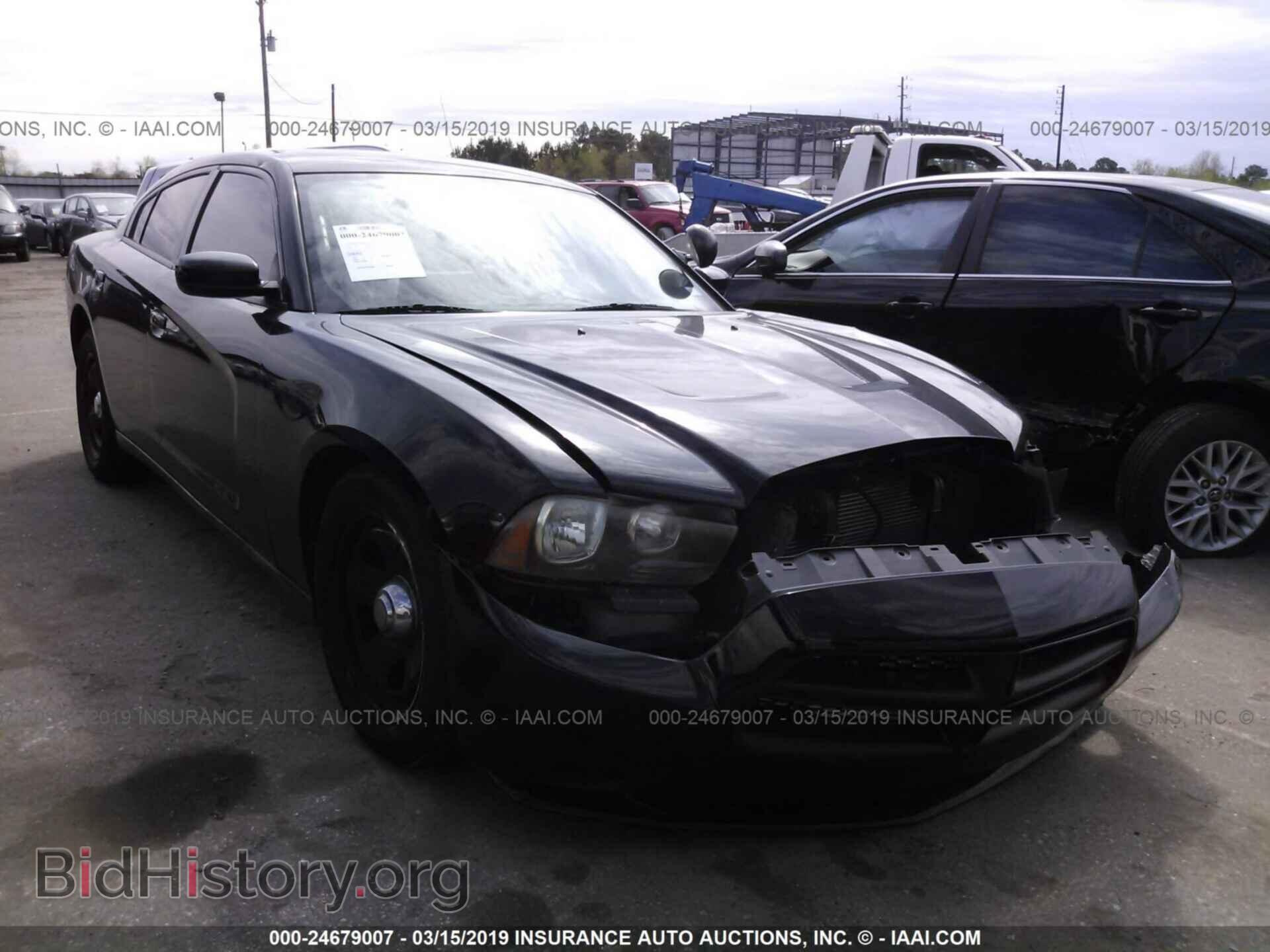Photo 2C3CDXAT7CH305700 - DODGE CHARGER 2012