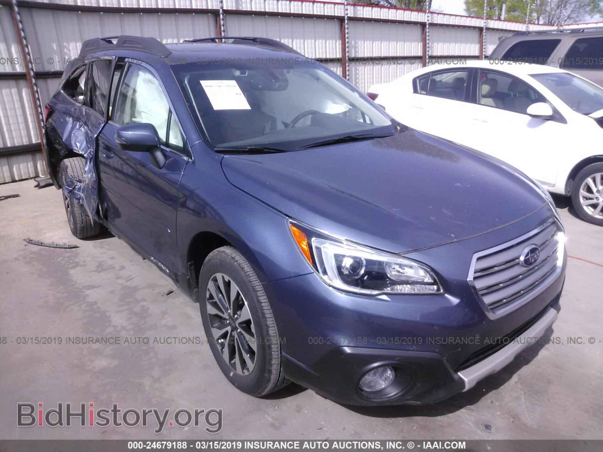 Фотография 4S4BSANC8H3376351 - SUBARU OUTBACK 2017