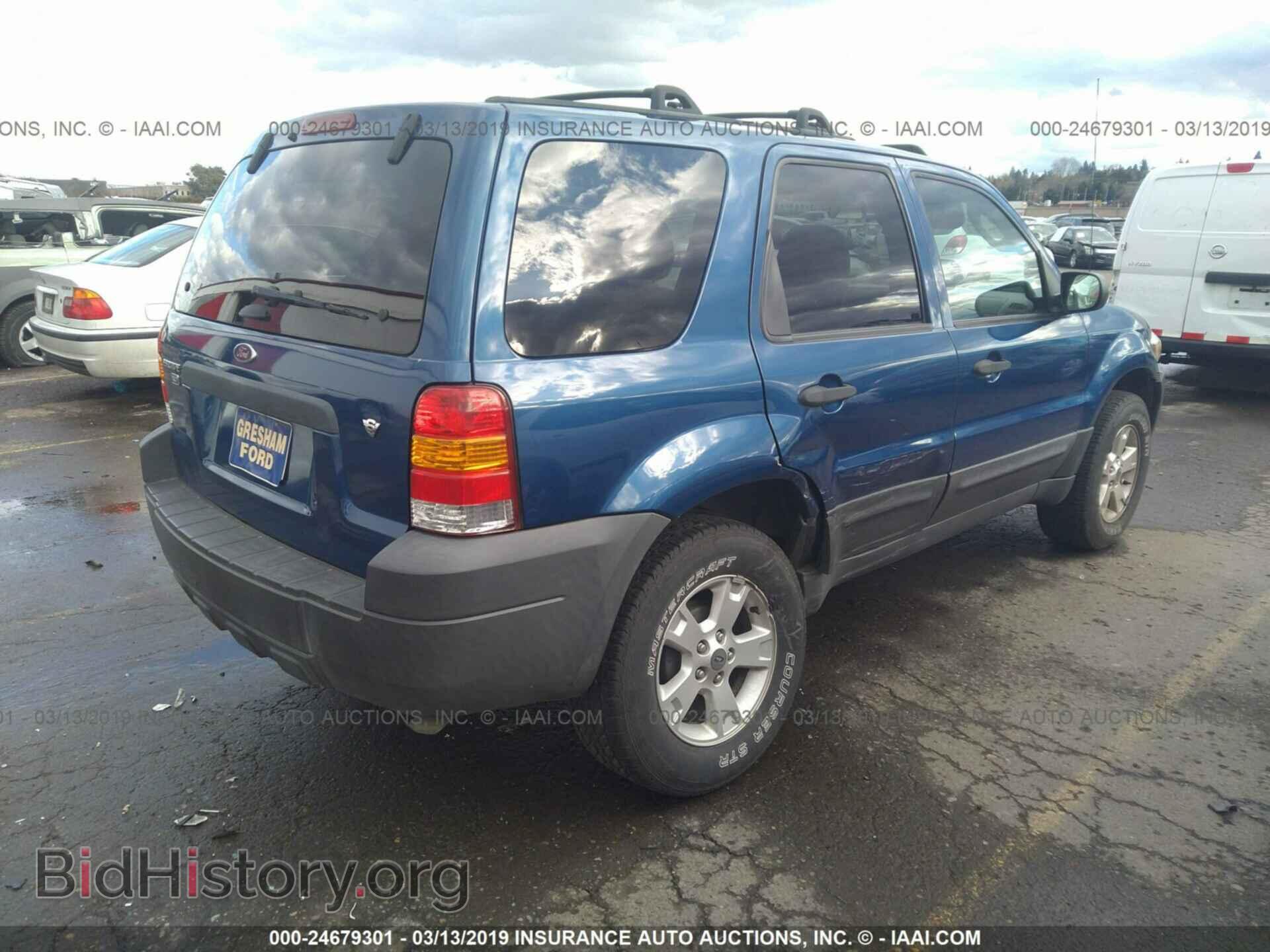 2007 FORD ESCAPE - VIN: 1FMYU03187KA40185 - Фото 4