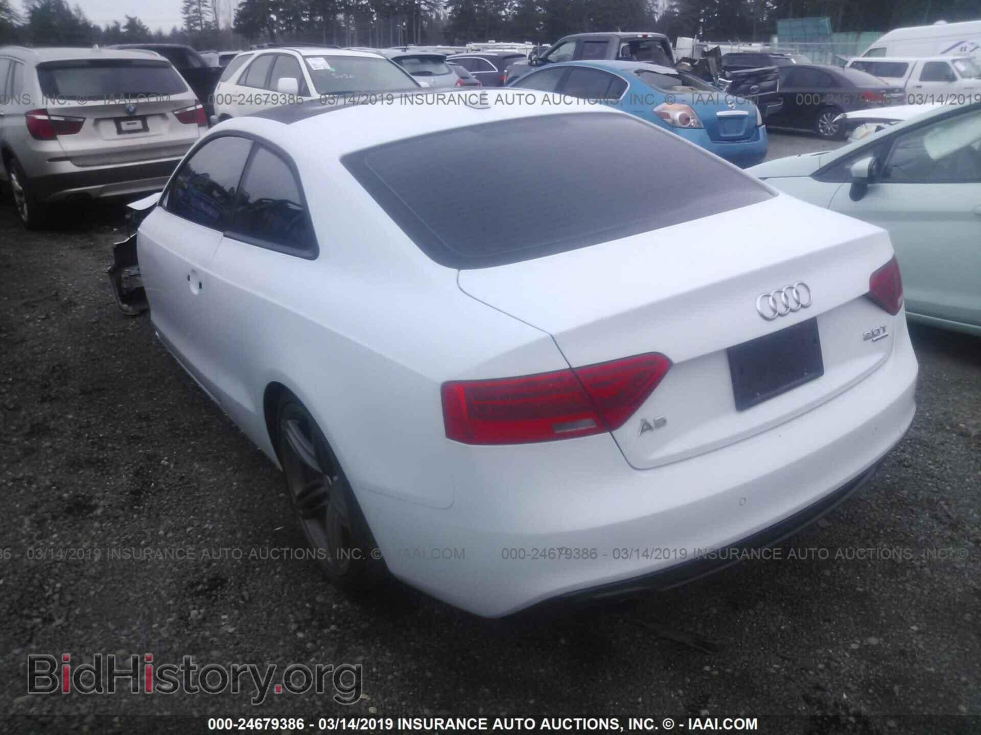 2014 AUDI A5 - VIN: WAUSFAFRXEA061969 - Фото 3