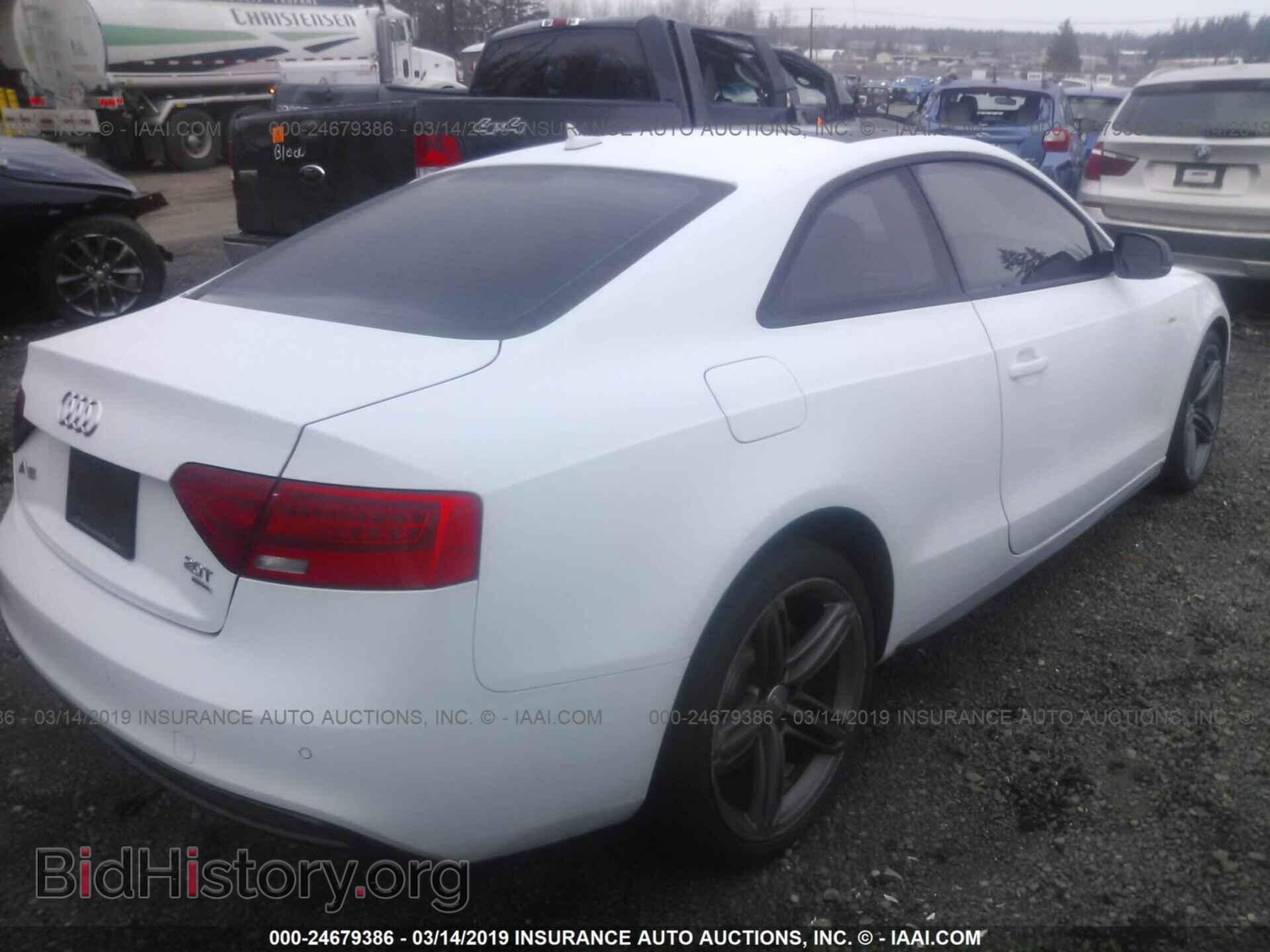 2014 AUDI A5 - VIN: WAUSFAFRXEA061969 - Фото 4