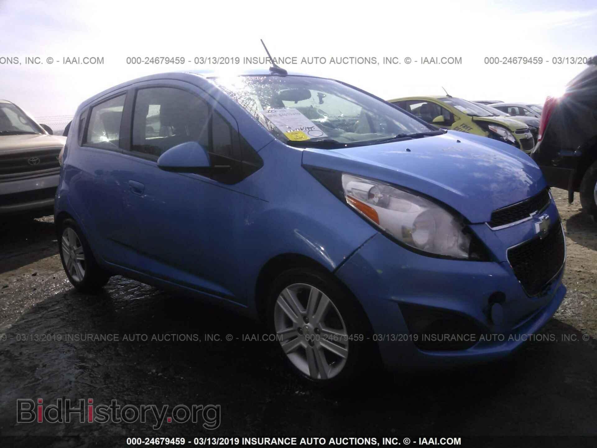 Фотография KL8CC6S91DC511149 - CHEVROLET SPARK 2013