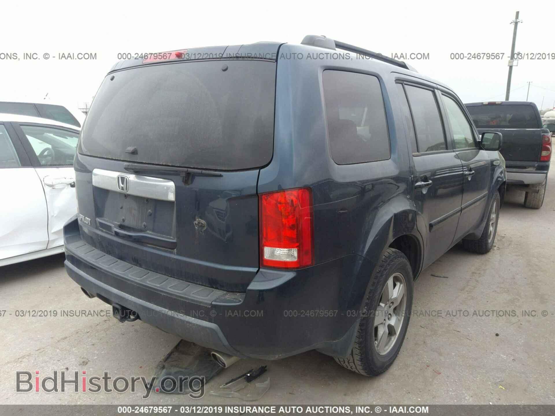 2009 HONDA PILOT - VIN: 5FNYF38579B013345 - Фото 4