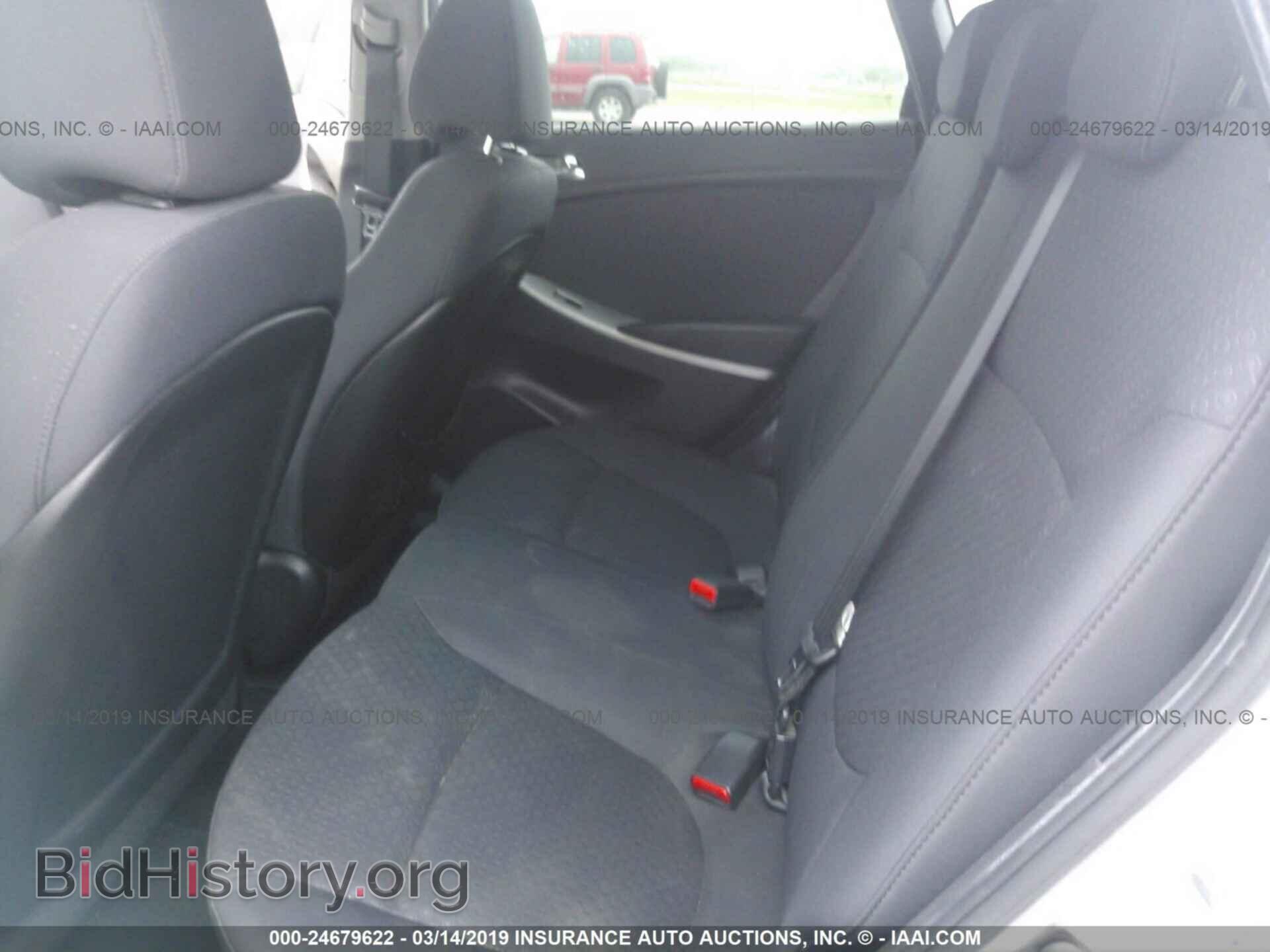 2012 HYUNDAI ACCENT - VIN: KMHCU5AE3CU056533 - Фото 8