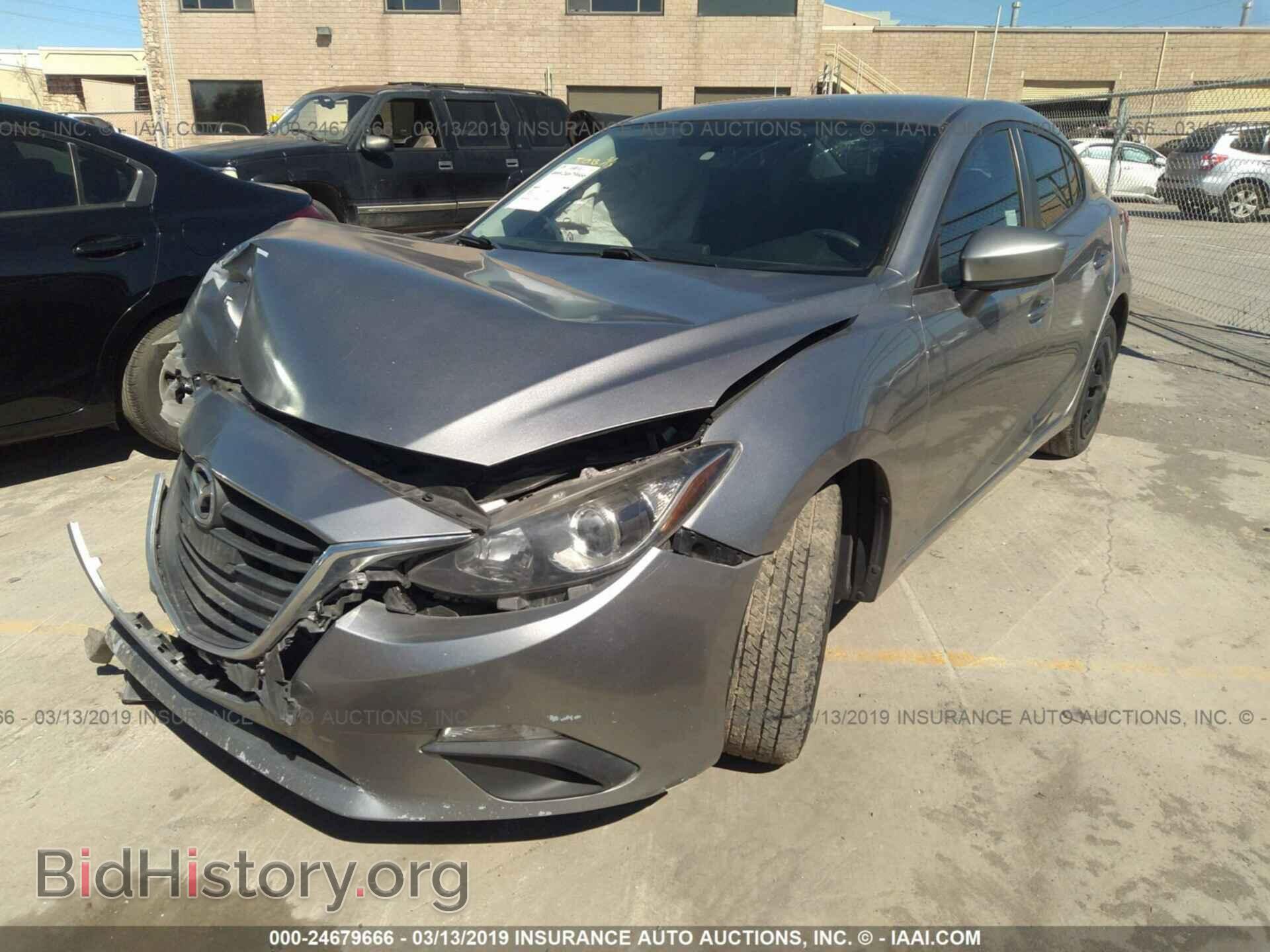2014 MAZDA 3 - VIN: JM1BM1U7XE1193365 - Фото 2