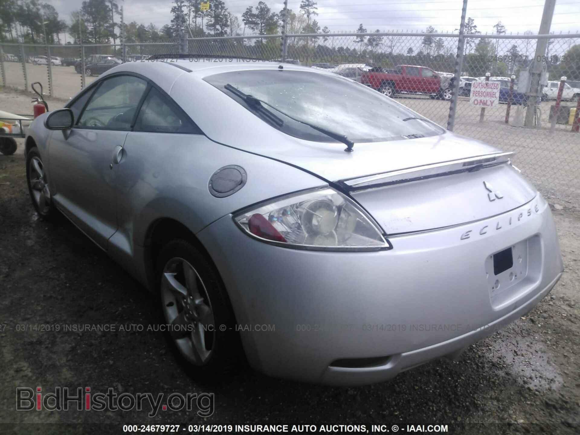 2007 MITSUBISHI ECLIPSE - VIN: 4A3AK24F97E006141 - Фото 3