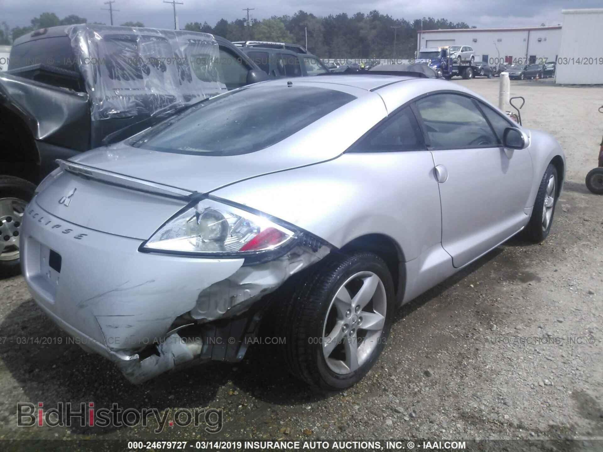 2007 MITSUBISHI ECLIPSE - VIN: 4A3AK24F97E006141 - Фото 4