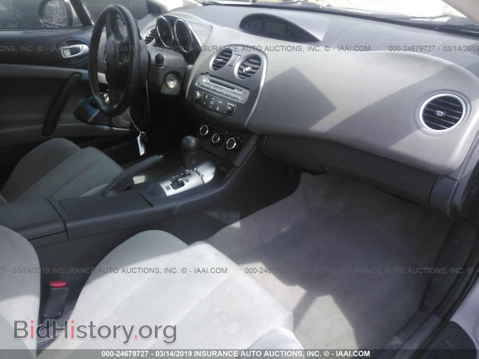 2007 MITSUBISHI ECLIPSE - VIN: 4A3AK24F97E006141 - Фото 5