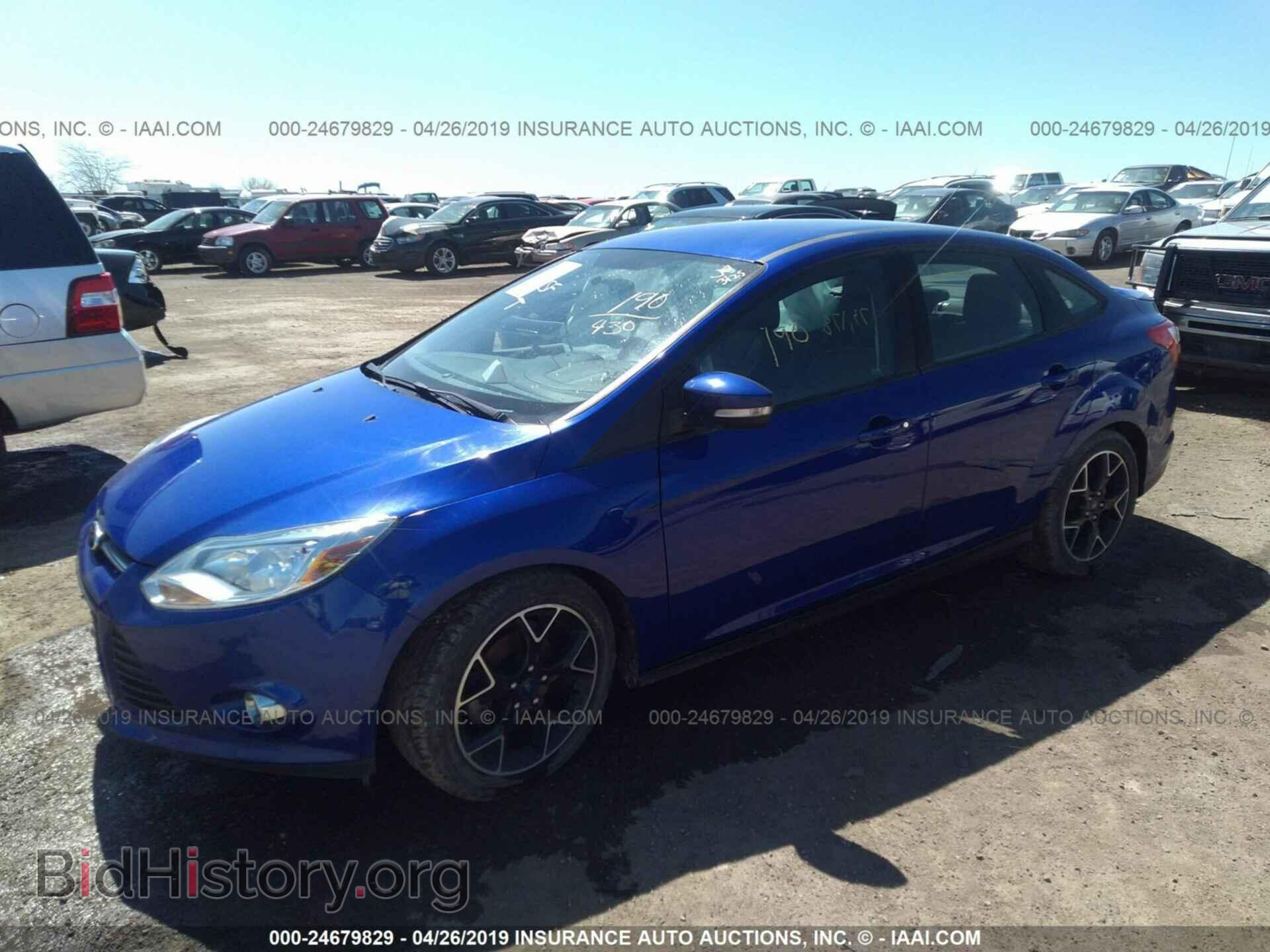 2014 FORD FOCUS - VIN: 1FADP3F2XEL173690 - Фото 2