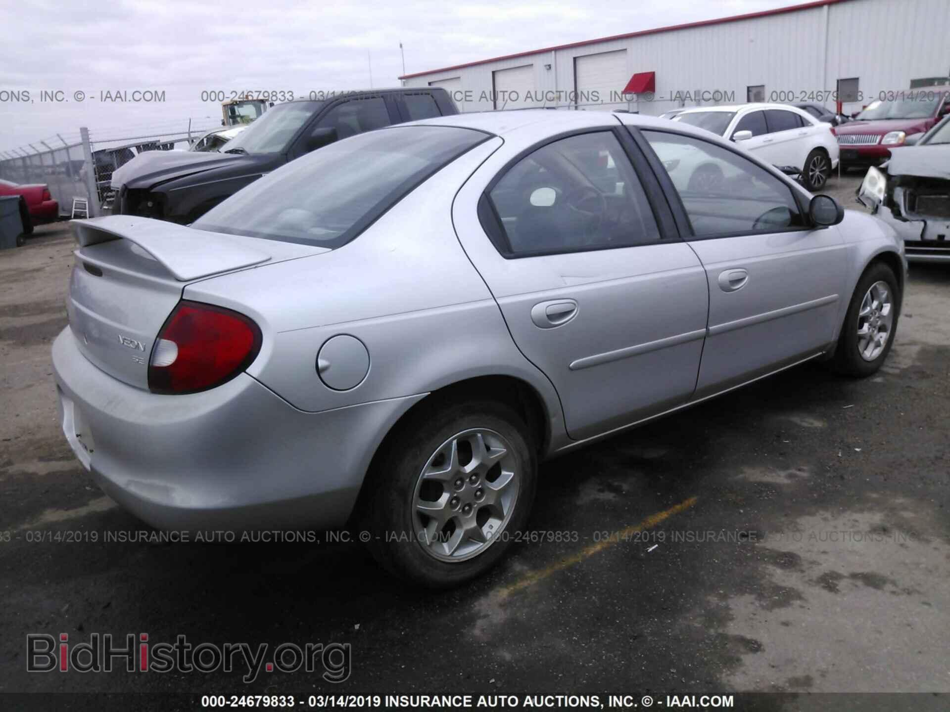2002 DODGE NEON - VIN: 1B3AS46C42D500750 - Фото 4