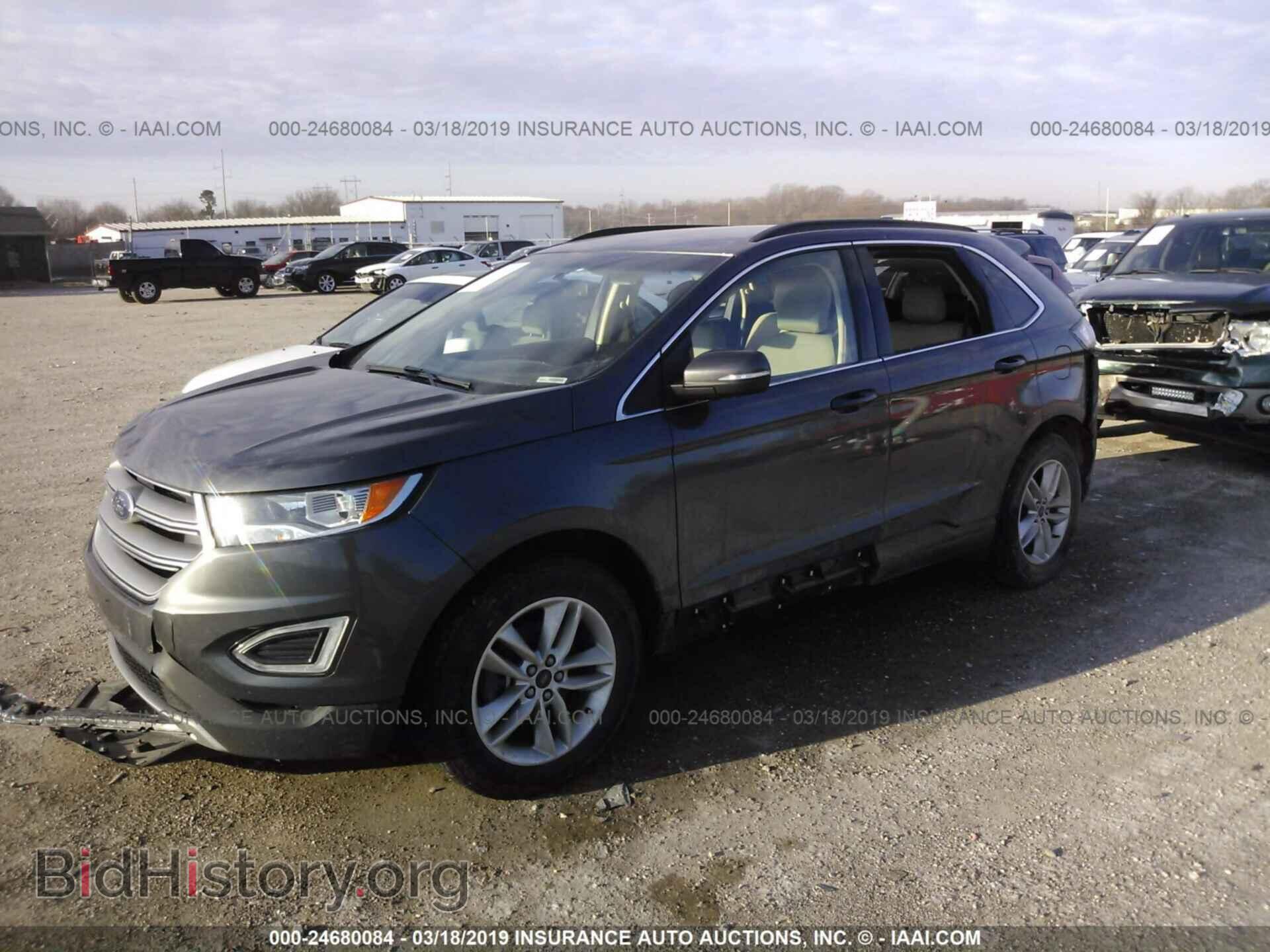 2015 FORD EDGE - VIN: 2FMTK3J95FBB17193 - Фото 2
