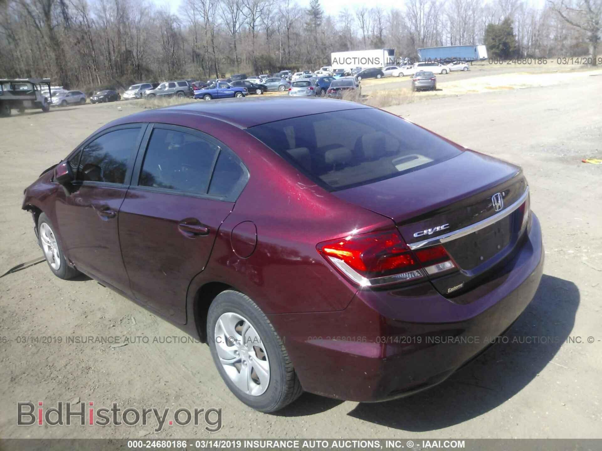2013 HONDA CIVIC - VIN: 19XFB2F5XDE230242 - Фото 3